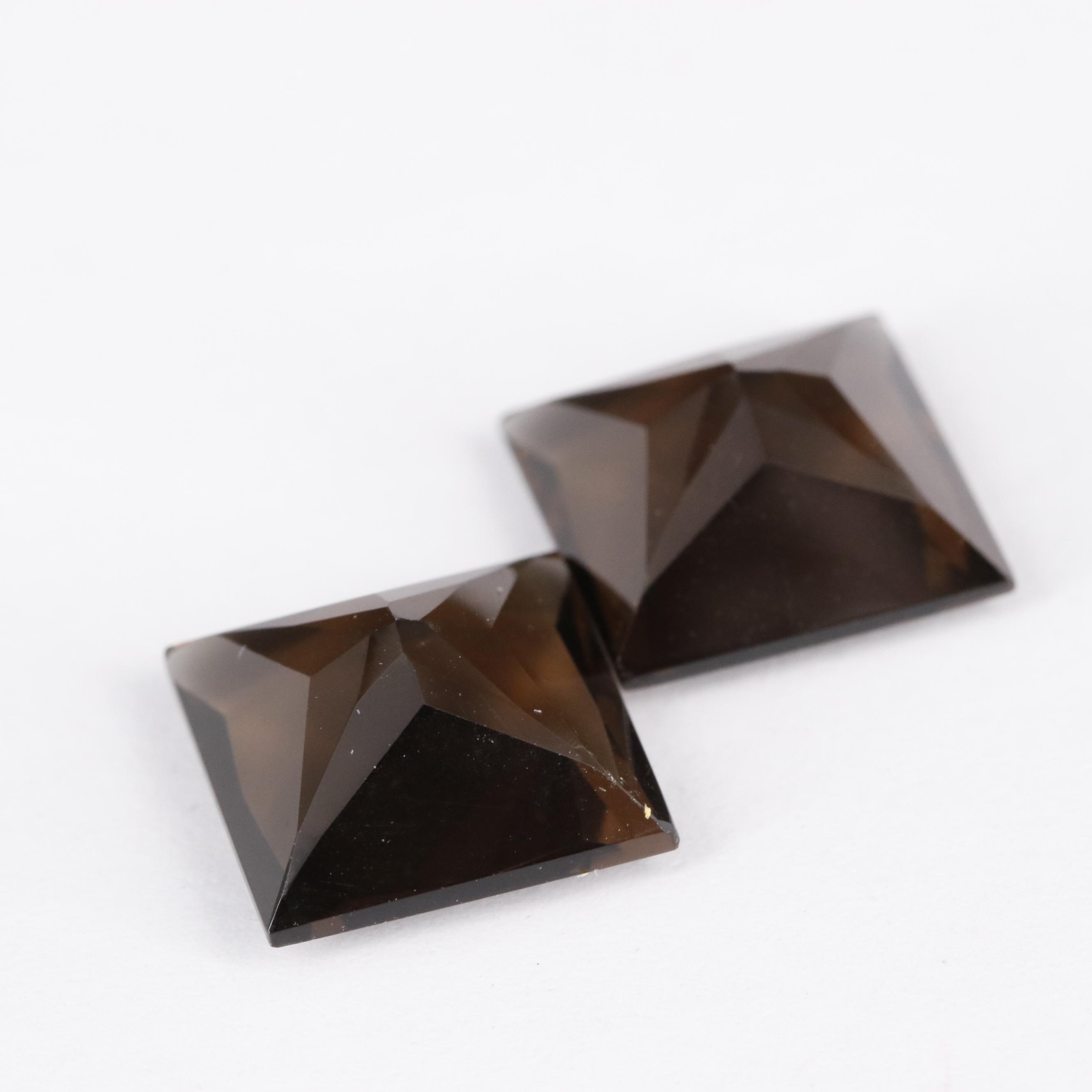 Loose 13.45 CTW Smoky Quartz