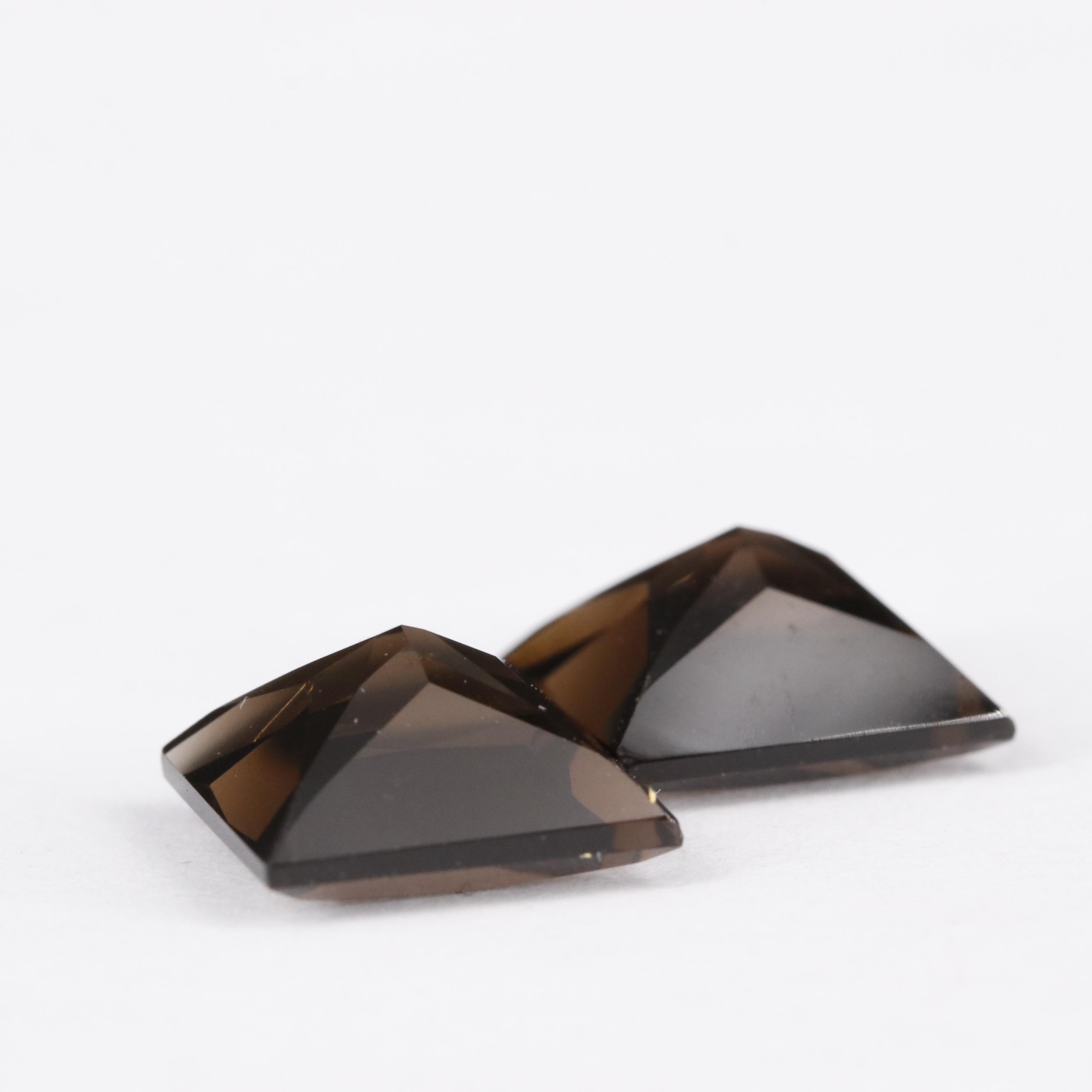 Loose 13.45 CTW Smoky Quartz