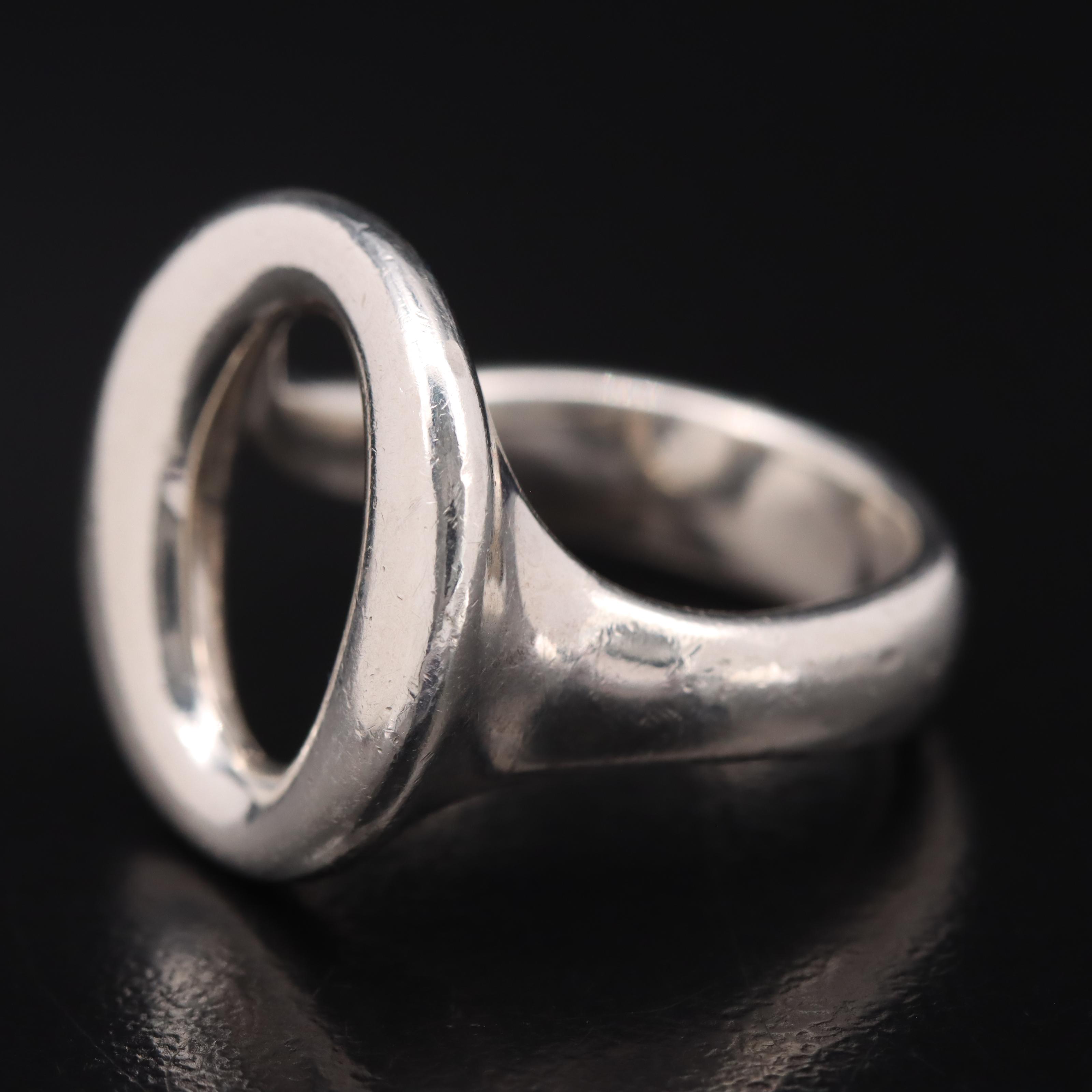 Elsa Peretti for Tiffany & Co. "Sevillana" Sterling Ring