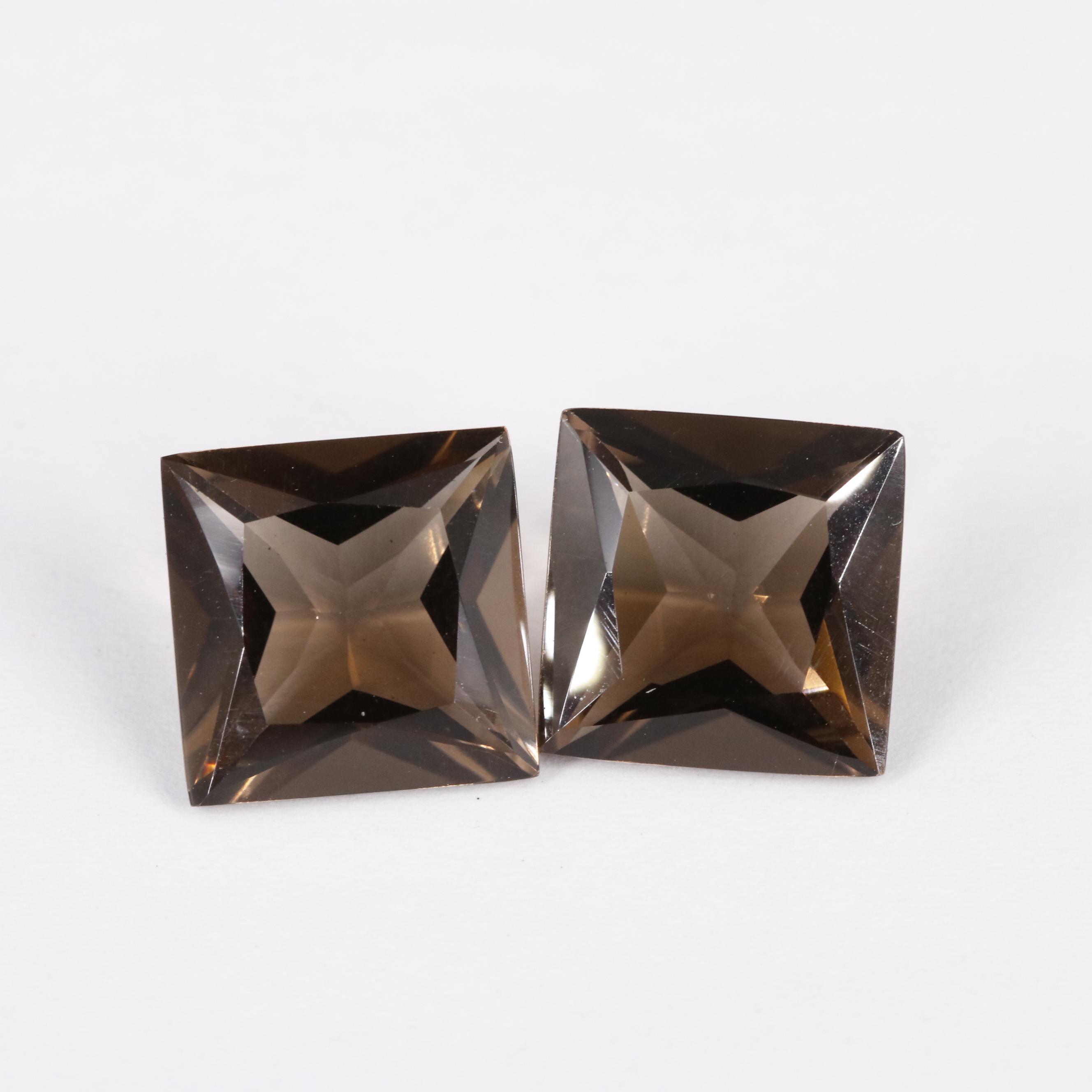 Loose 14.70 CTW Smoky Quartz