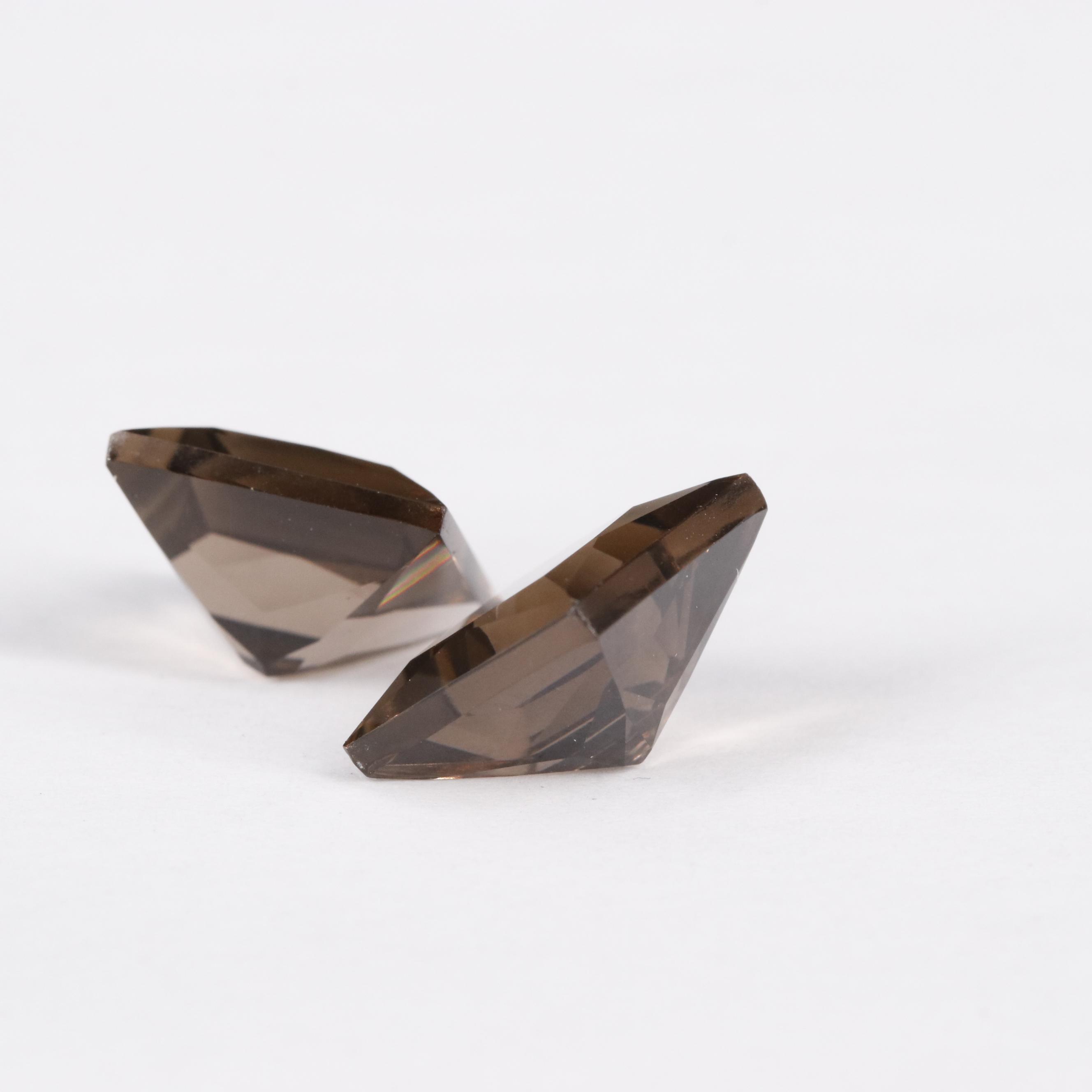Loose 14.70 CTW Smoky Quartz