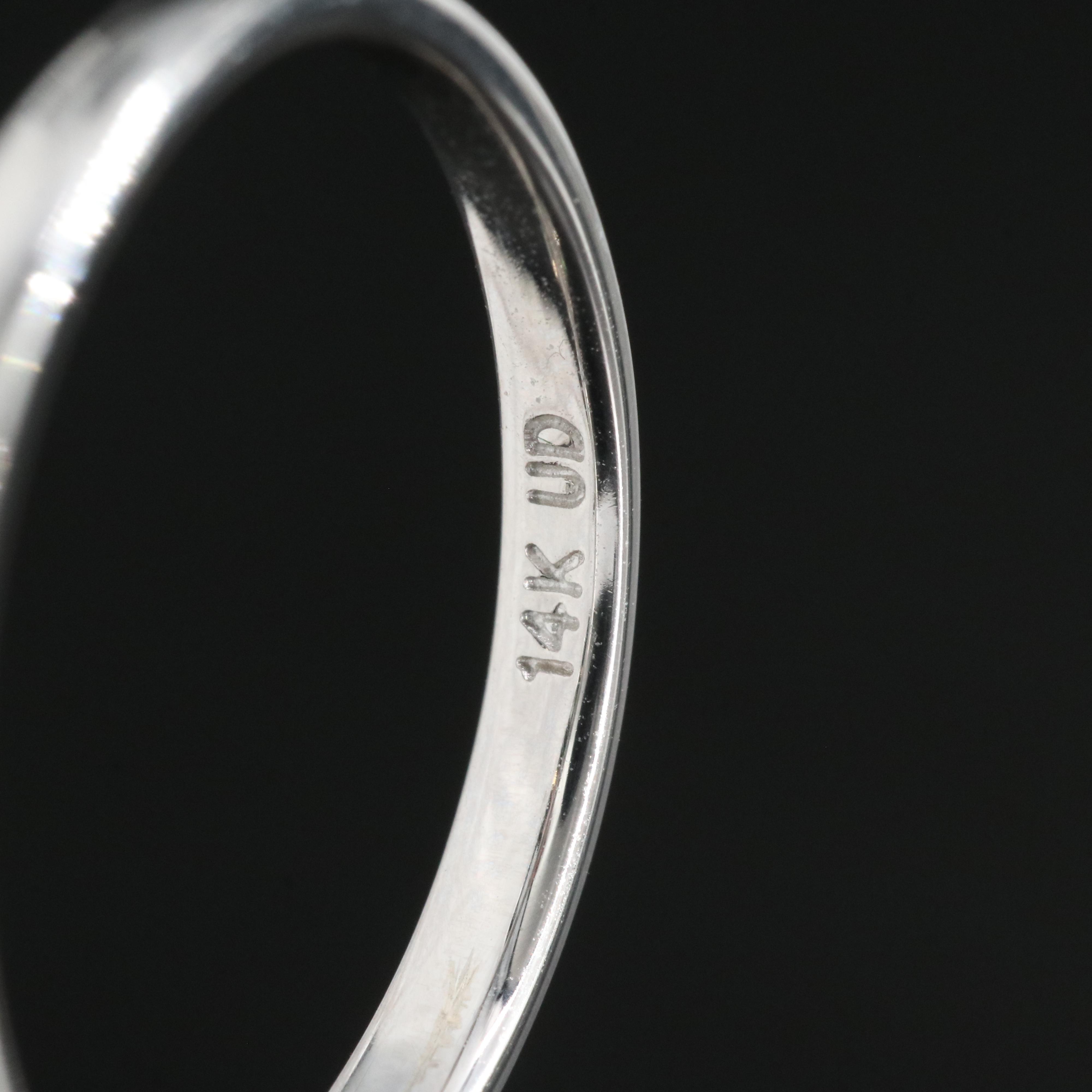 14K 2.00 CT Lab Grown Diamond Solitaire Ring with IGI Online Report