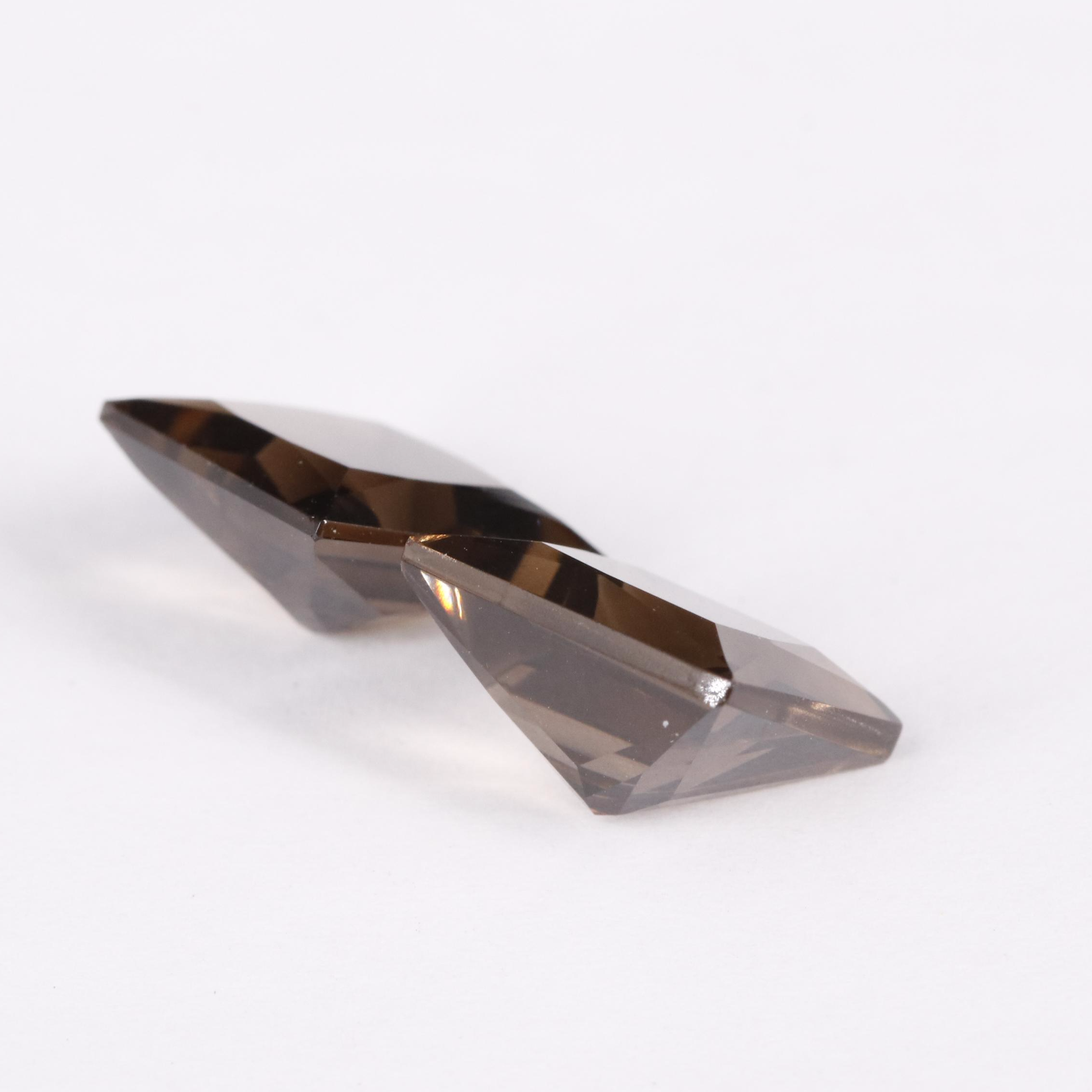 Loose 12.70 CTW Smoky Quartz