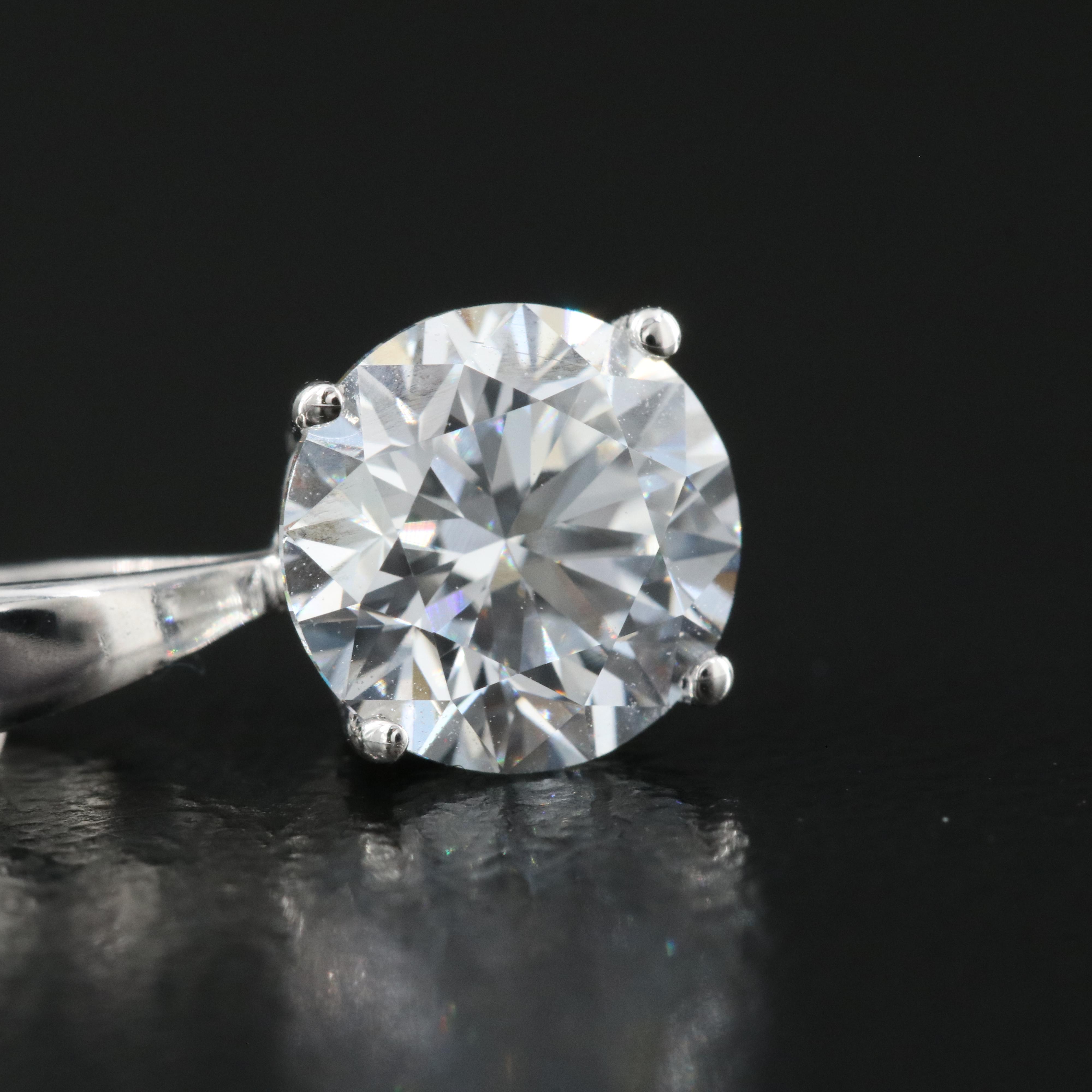 14K 1.17 CT Lab Grown Diamond Solitaire Pendant Necklace