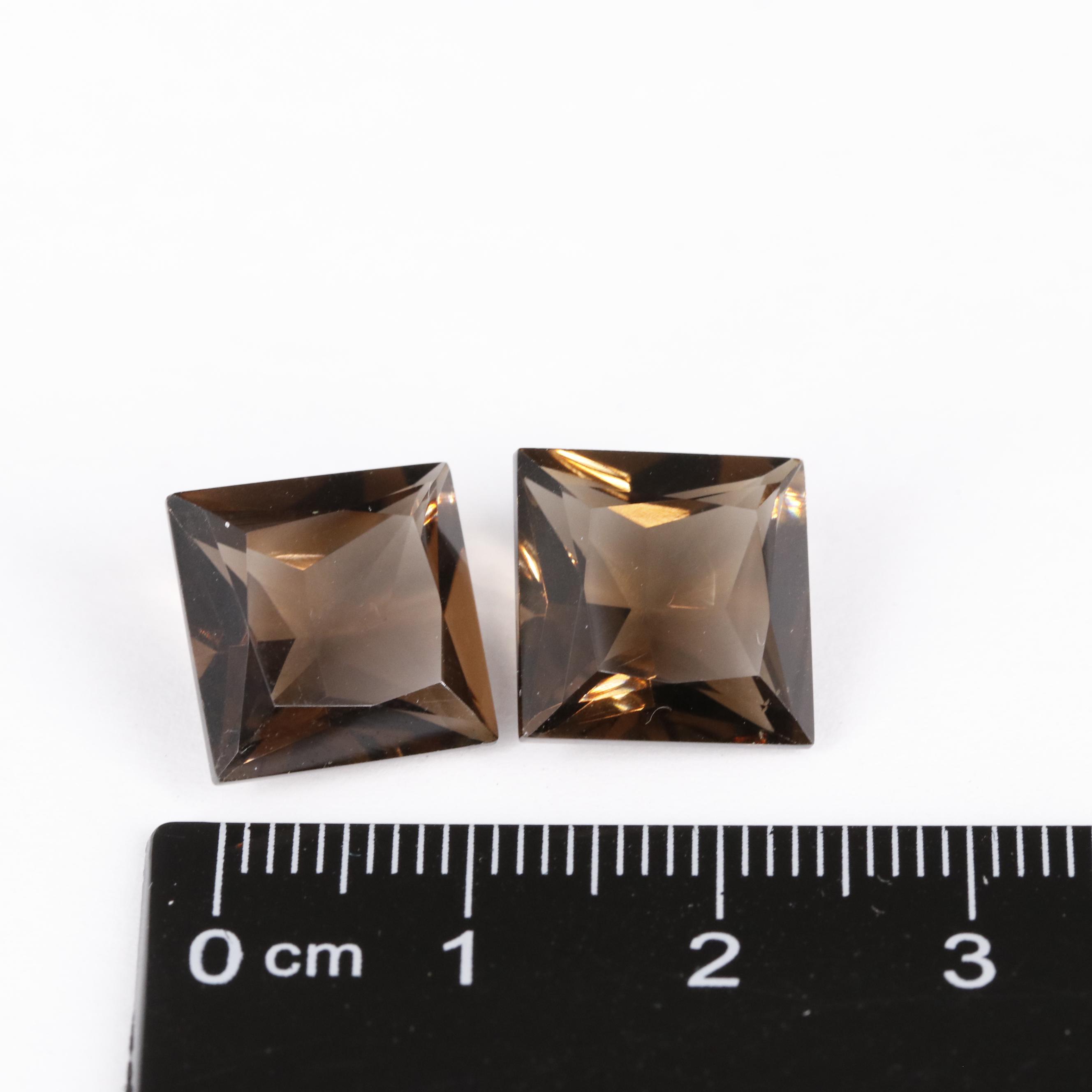 Loose 14.35 CTW Smoky Quartz