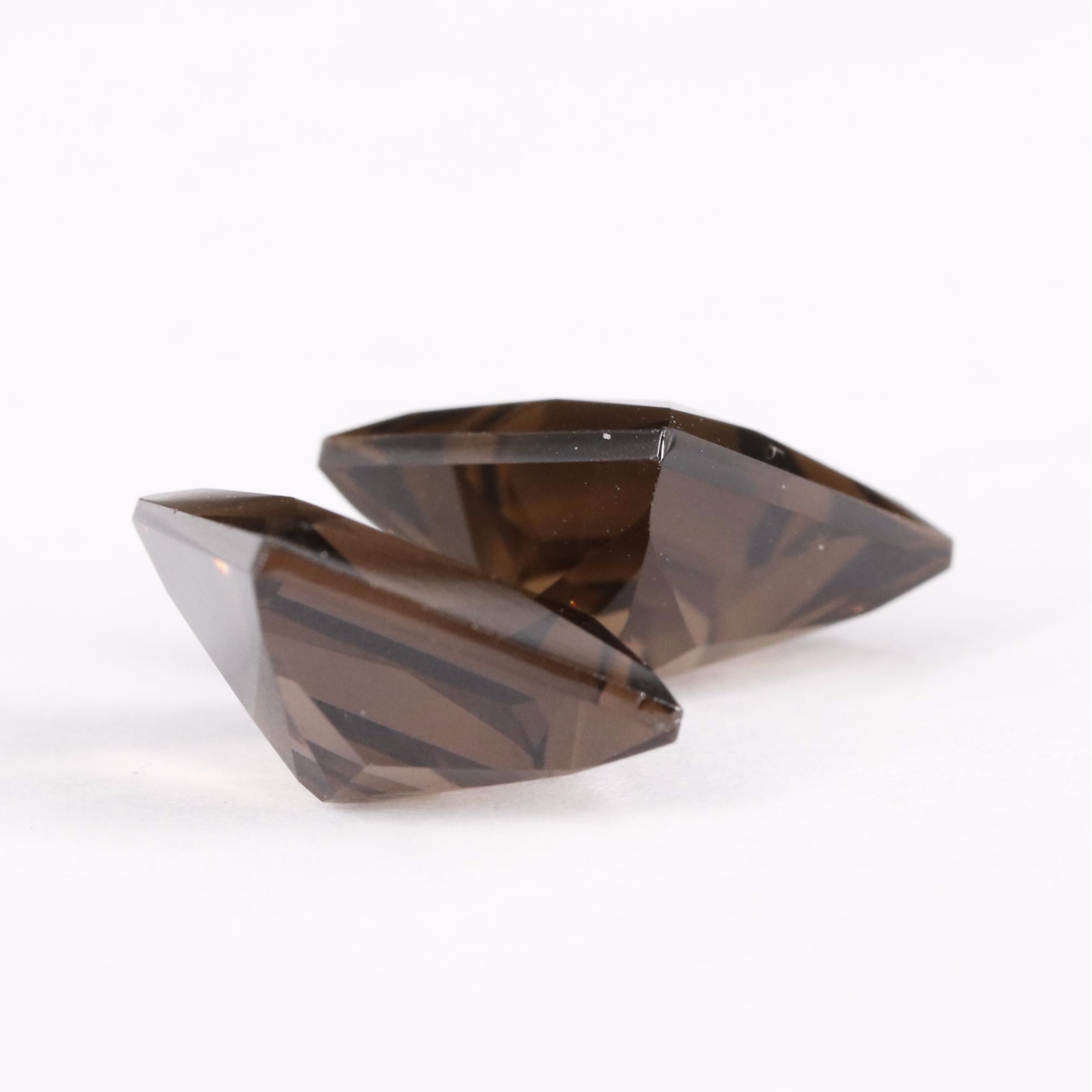 Loose 14.35 CTW Smoky Quartz