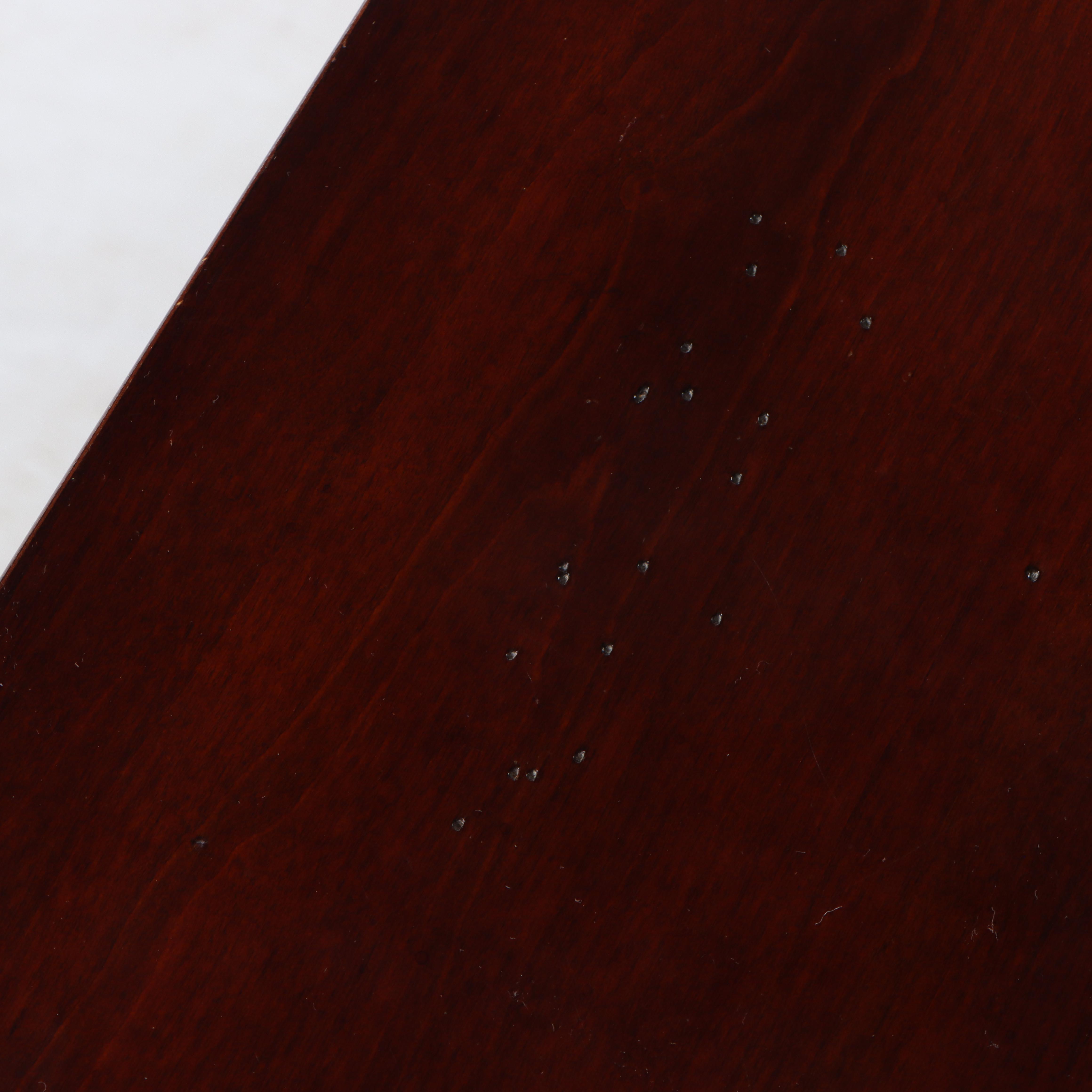 Pair of JCPenny "Linden Street" Arts and Crafts Style Cherrywood Side Tables