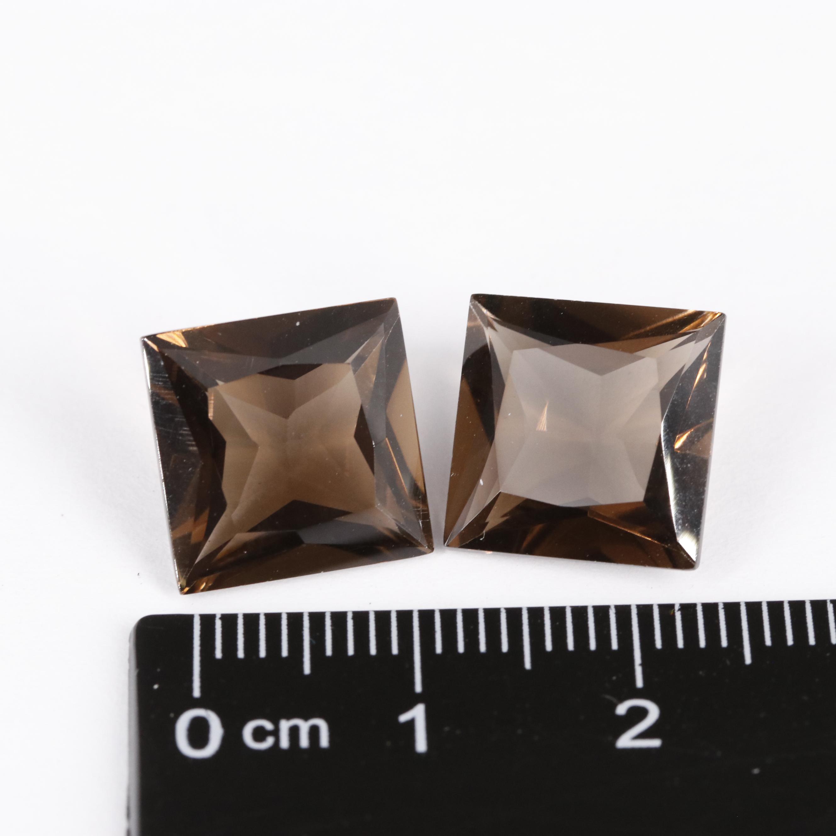 Loose 13.27 CTW Smoky Quartz