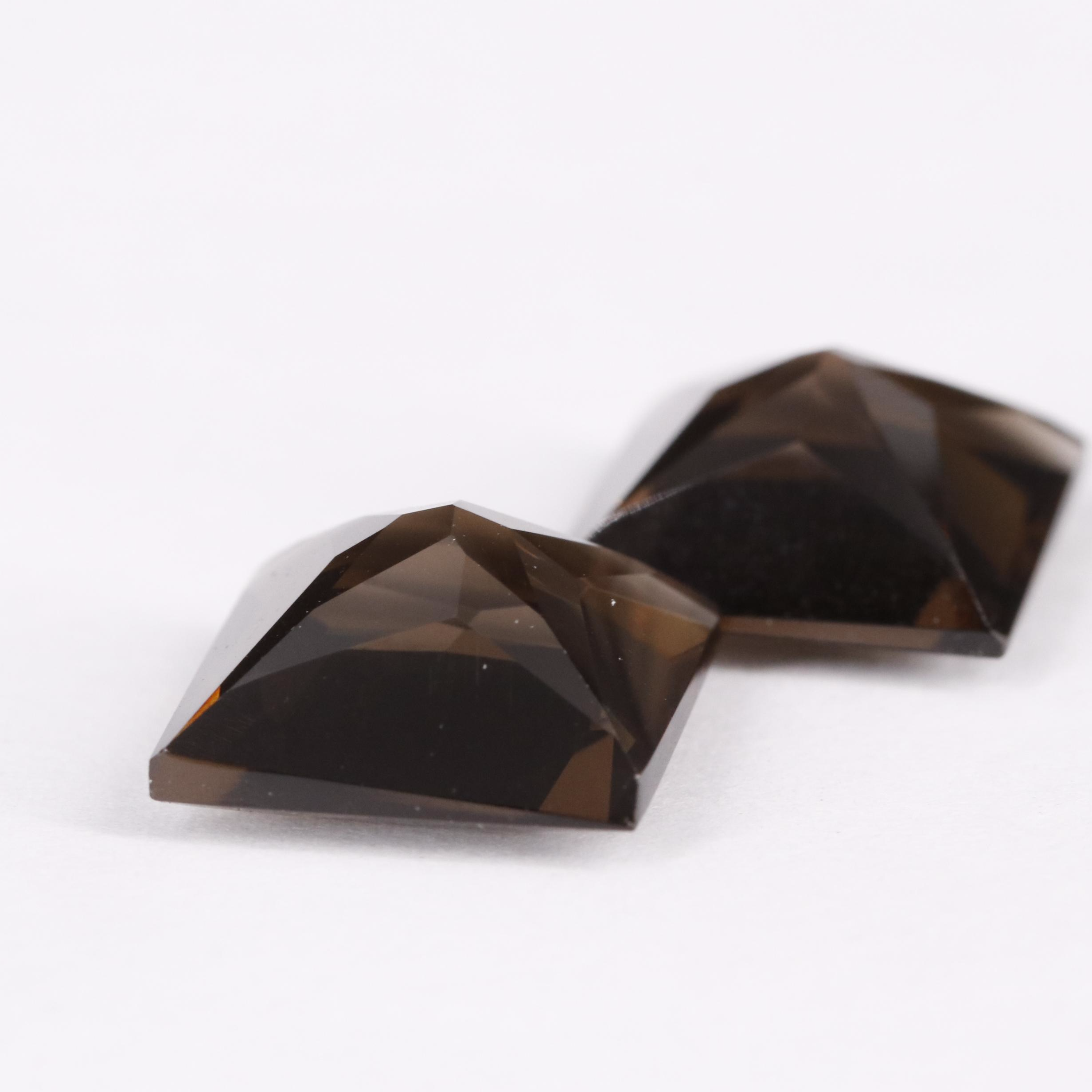 Loose 13.27 CTW Smoky Quartz