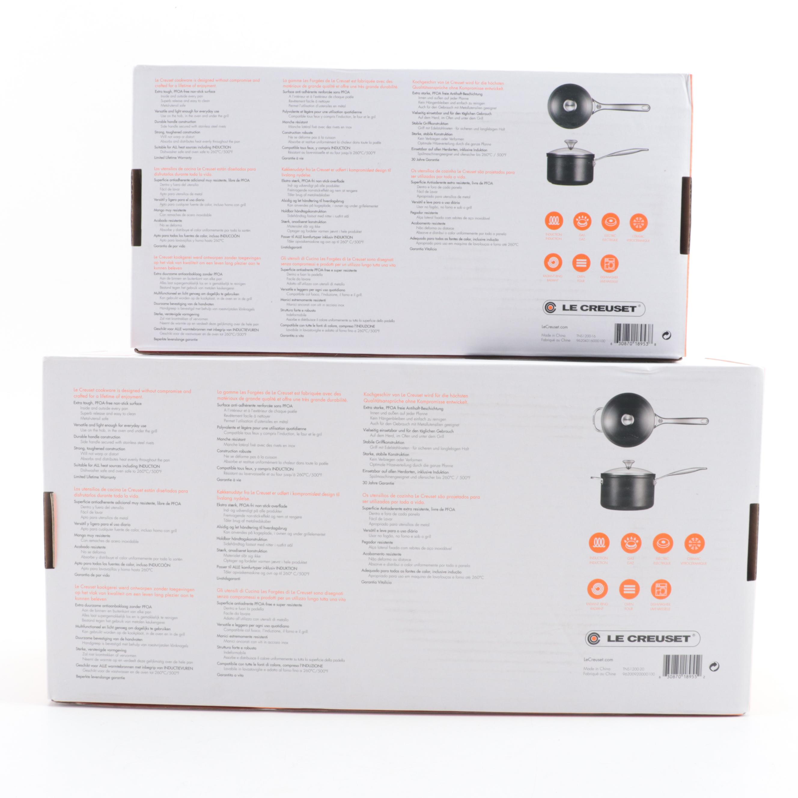 Le Creuset, Williams-Sonoma, and All-Clad Pots and Pans