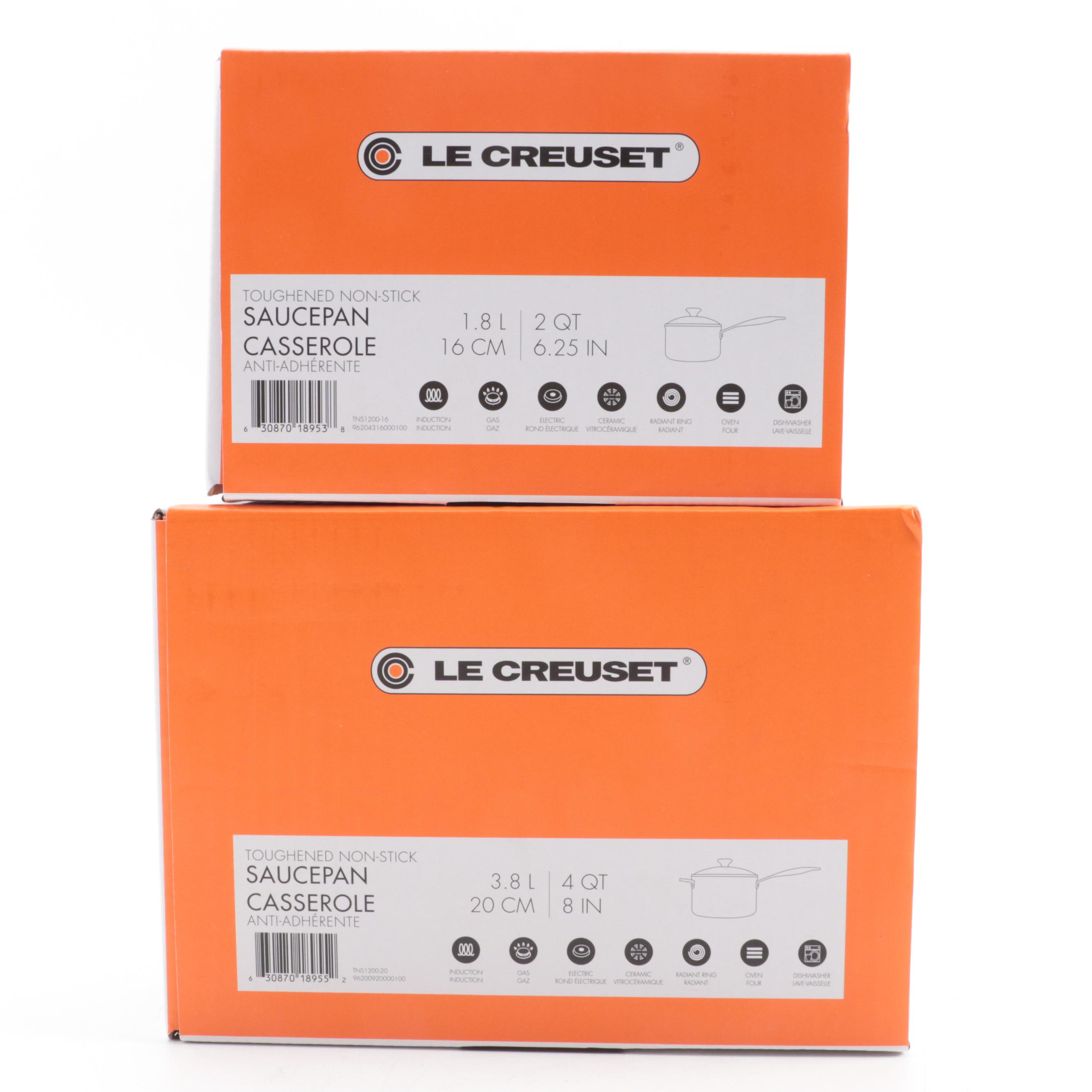 Le Creuset, Williams-Sonoma, and All-Clad Pots and Pans