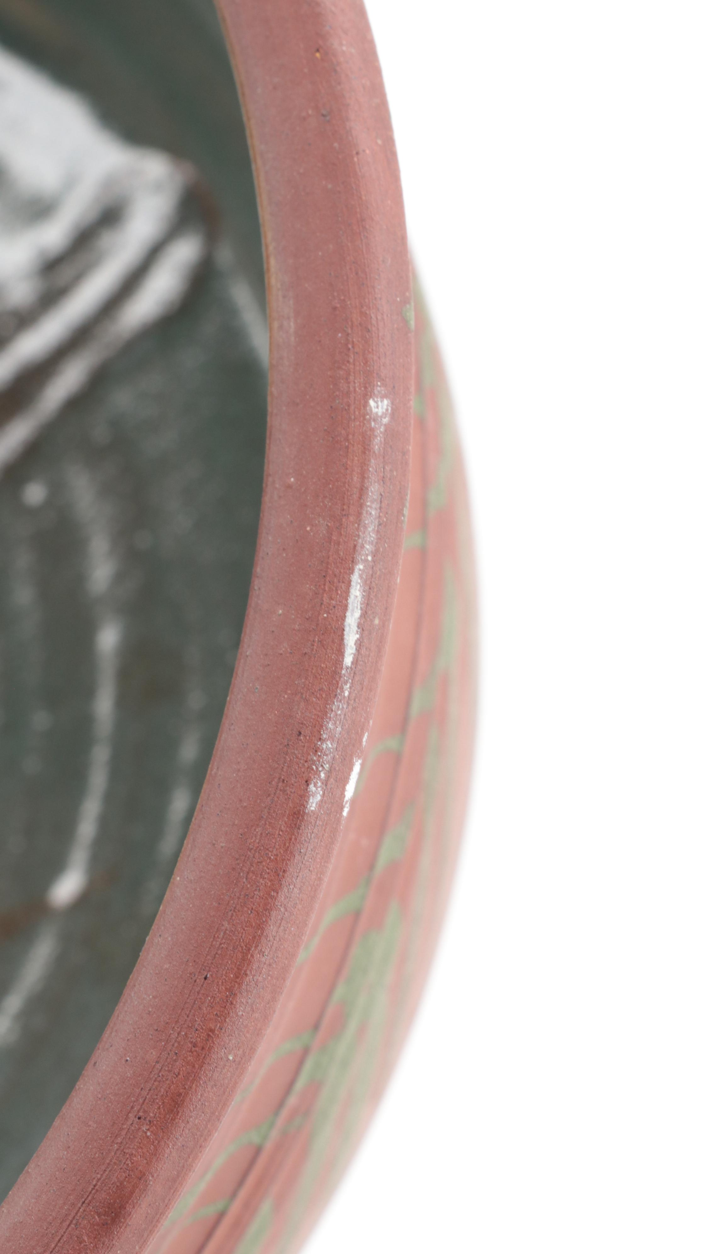 Denby Pottery Jug, Artist Signed Tater Knob Pottery Bowl, and Other Tableware