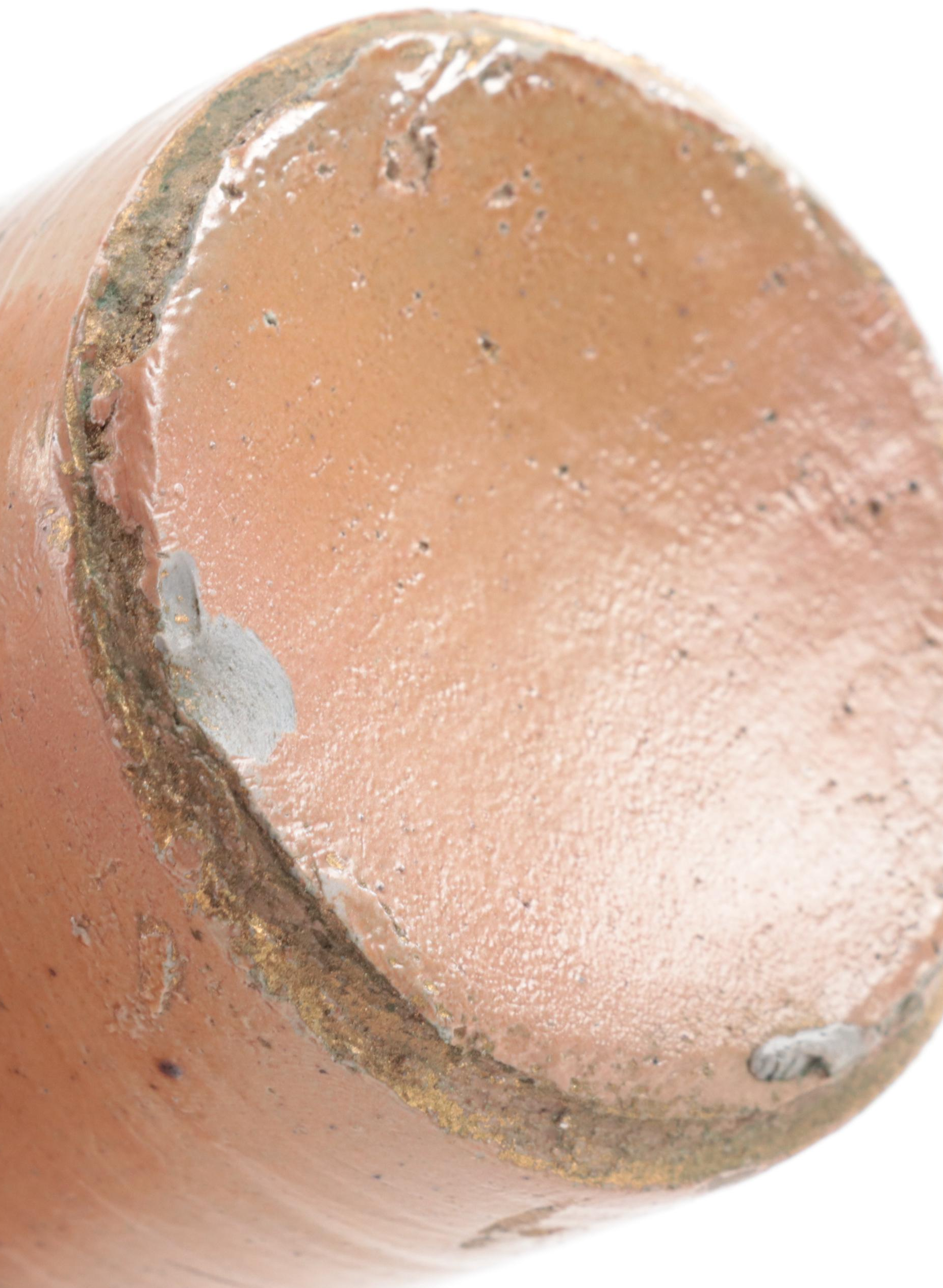 Denby Pottery Jug, Artist Signed Tater Knob Pottery Bowl, and Other Tableware