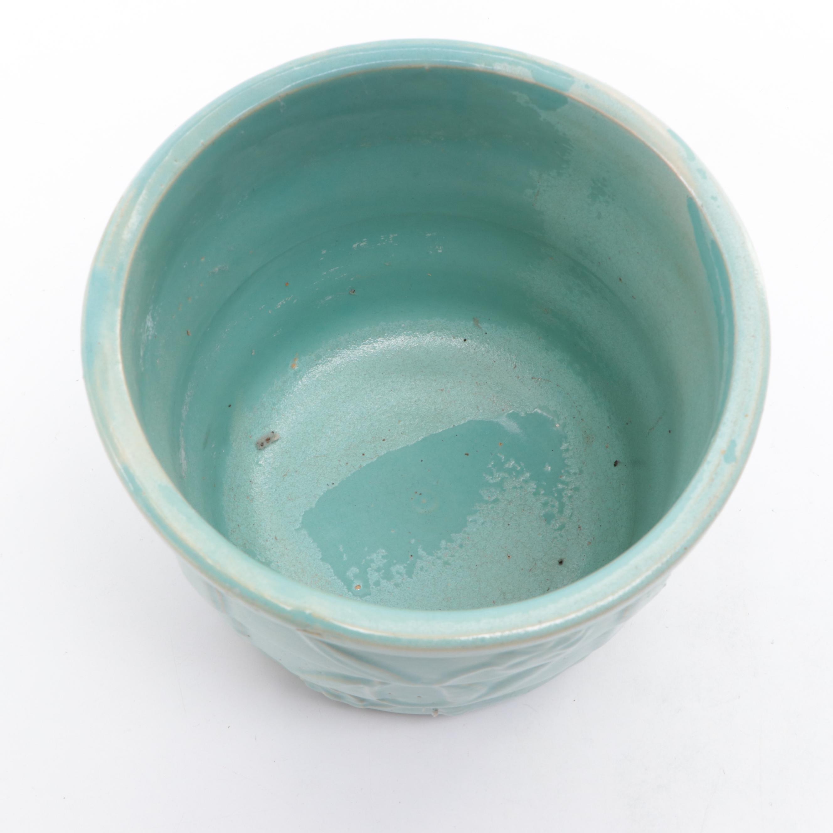 Hull and Other American Art Pottery Planters, Mid to Late 20th Century