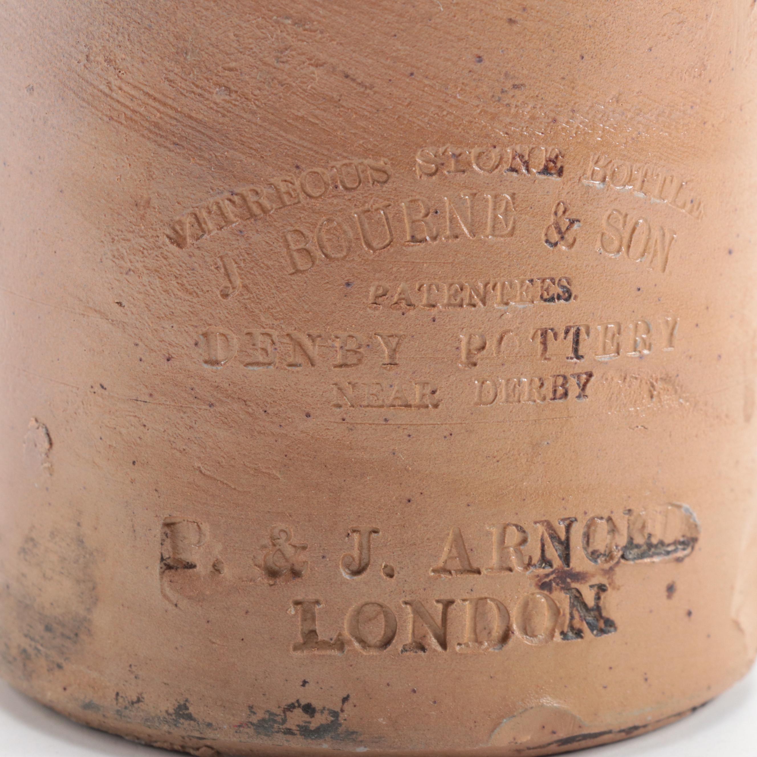 Denby Pottery Jug, Artist Signed Tater Knob Pottery Bowl, and Other Tableware