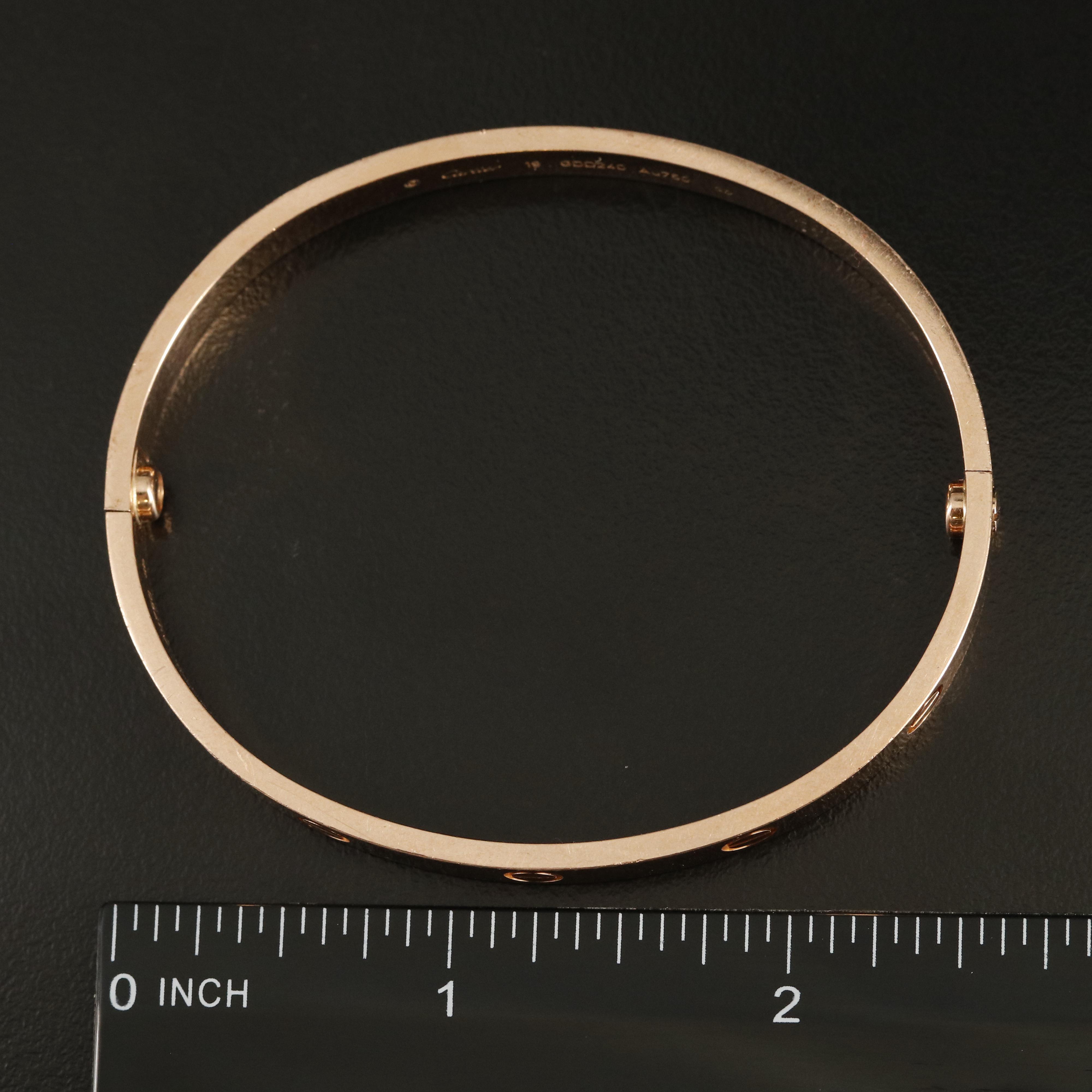 Cartier "Love" 18K Bracelet