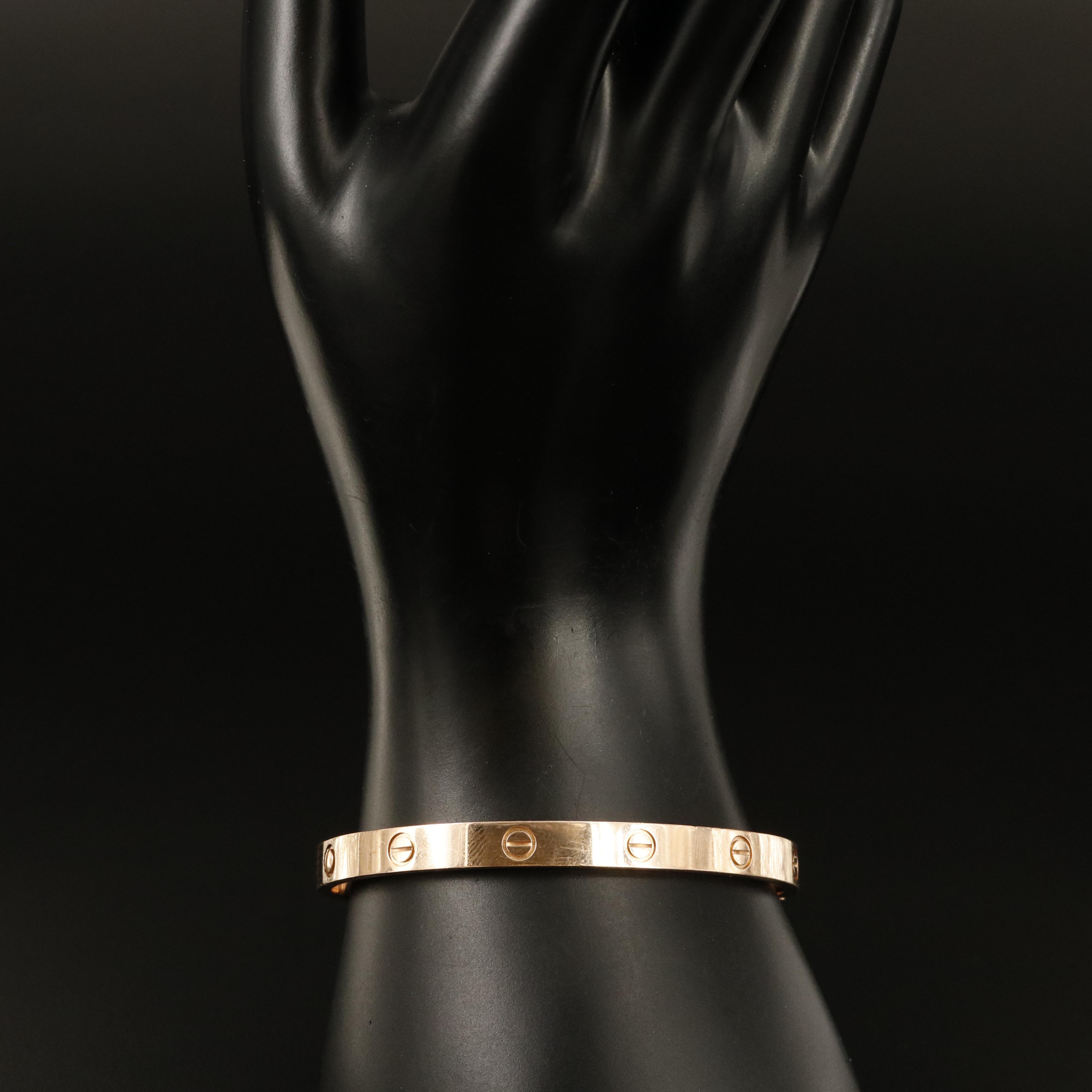 Cartier "Love" 18K Bracelet