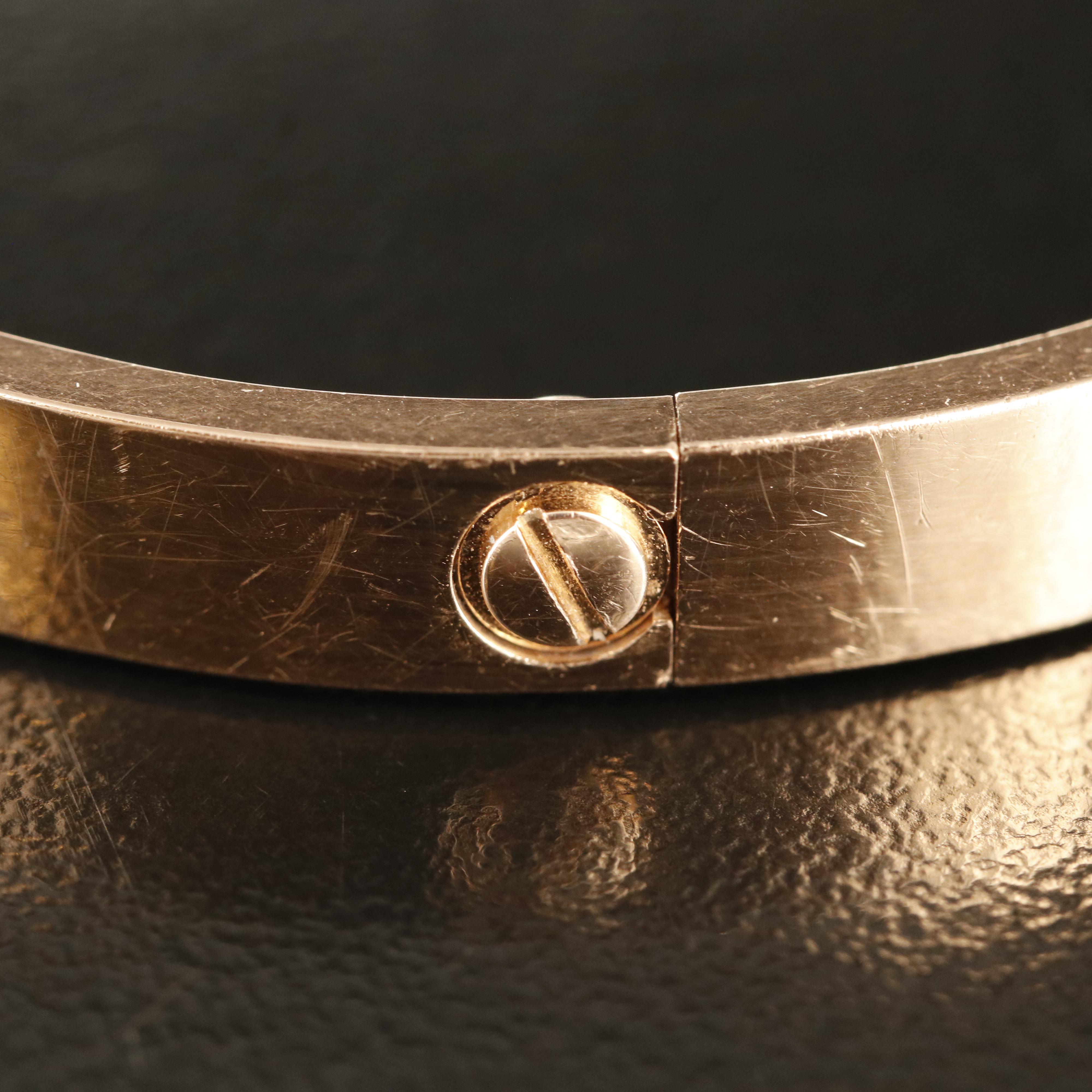 Cartier "Love" 18K Bracelet