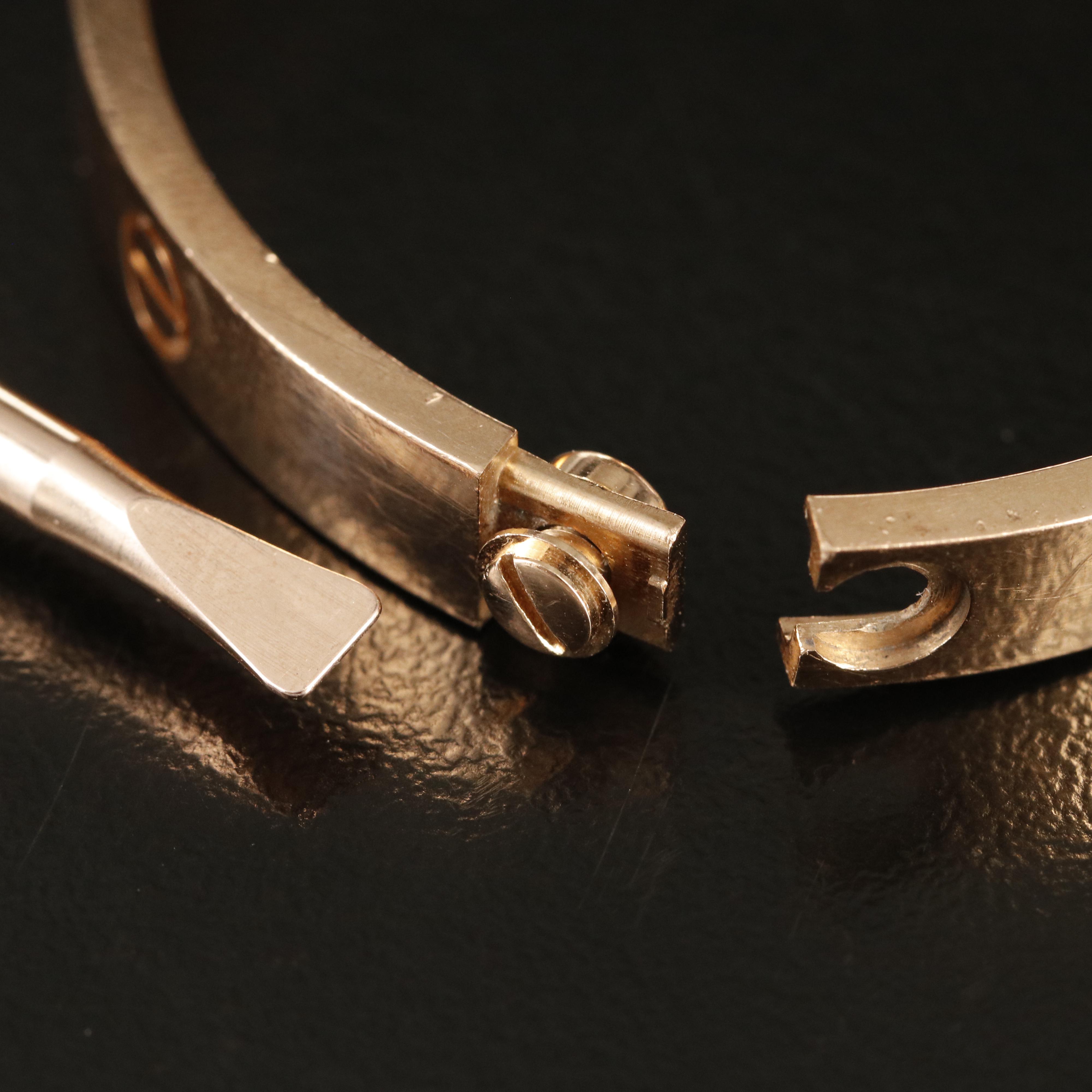 Cartier "Love" 18K Bracelet