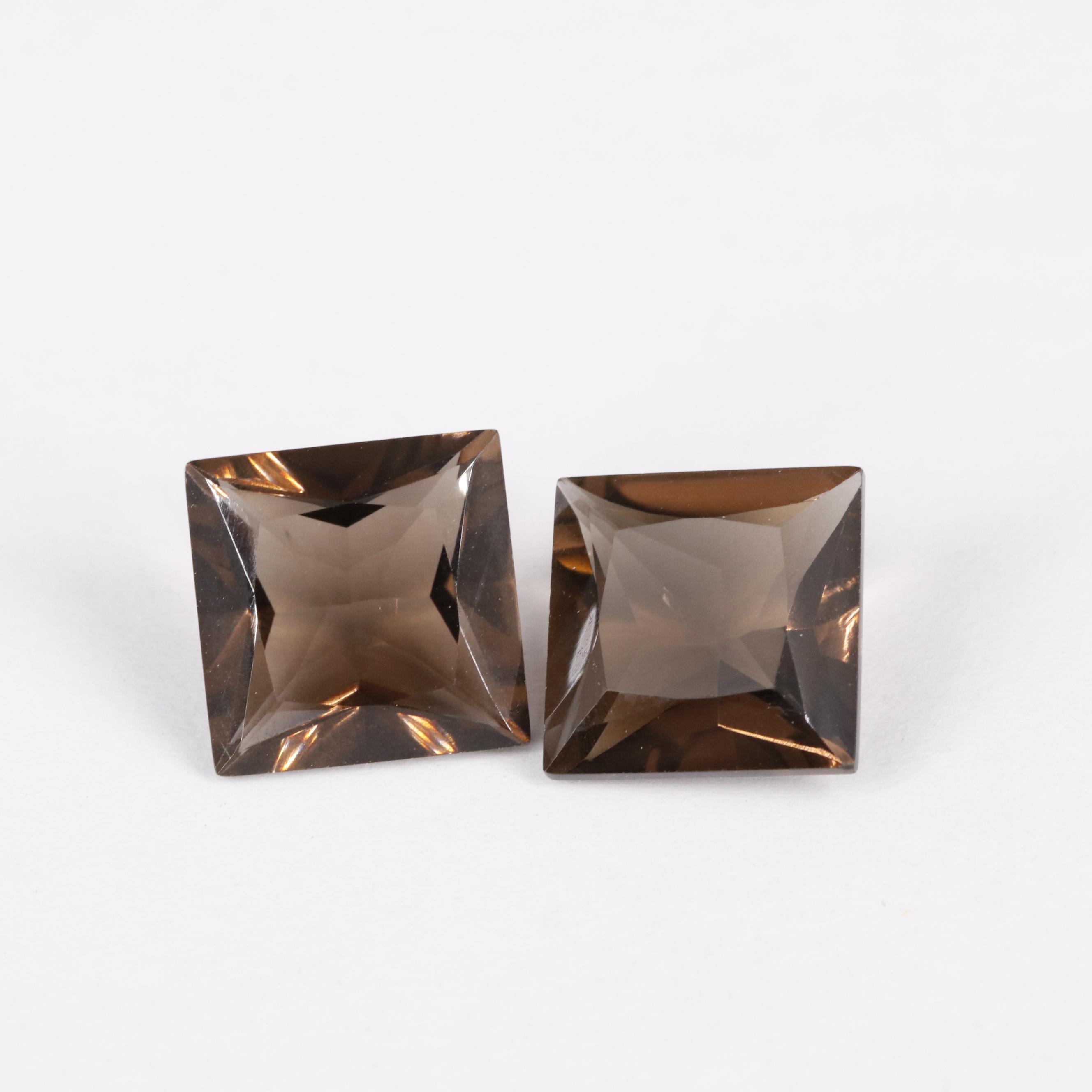 Loose 13.75 CTW Smoky Quartz