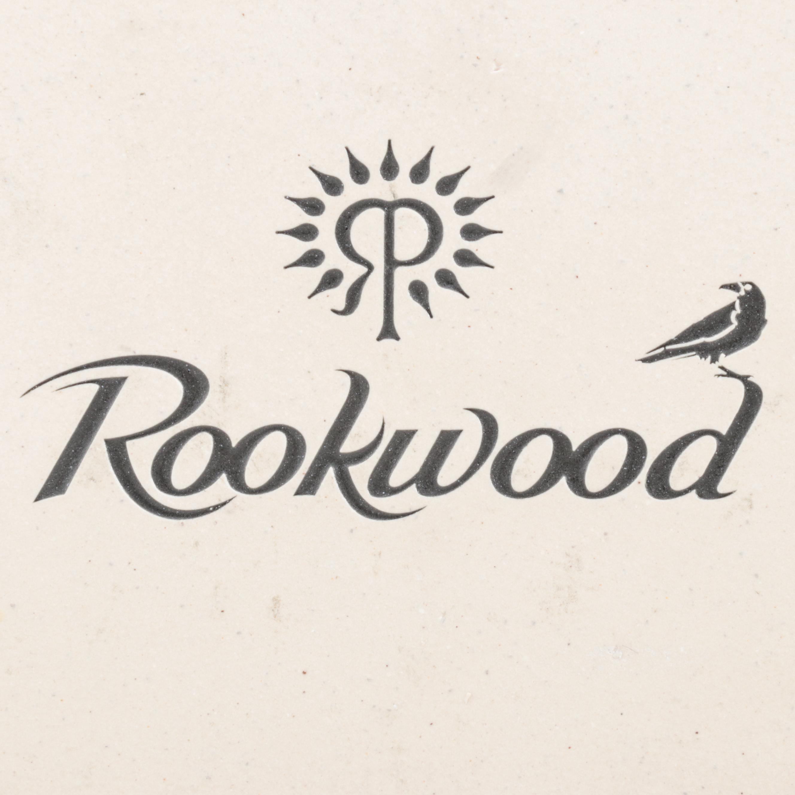 Rookwood Pottery Glazed Ceramic Floral Tiles