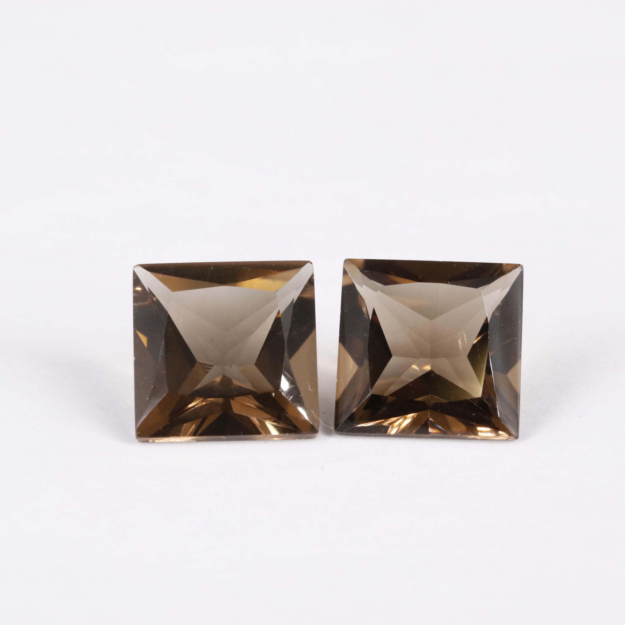 Loose 13.95 CTW Smoky Quartz