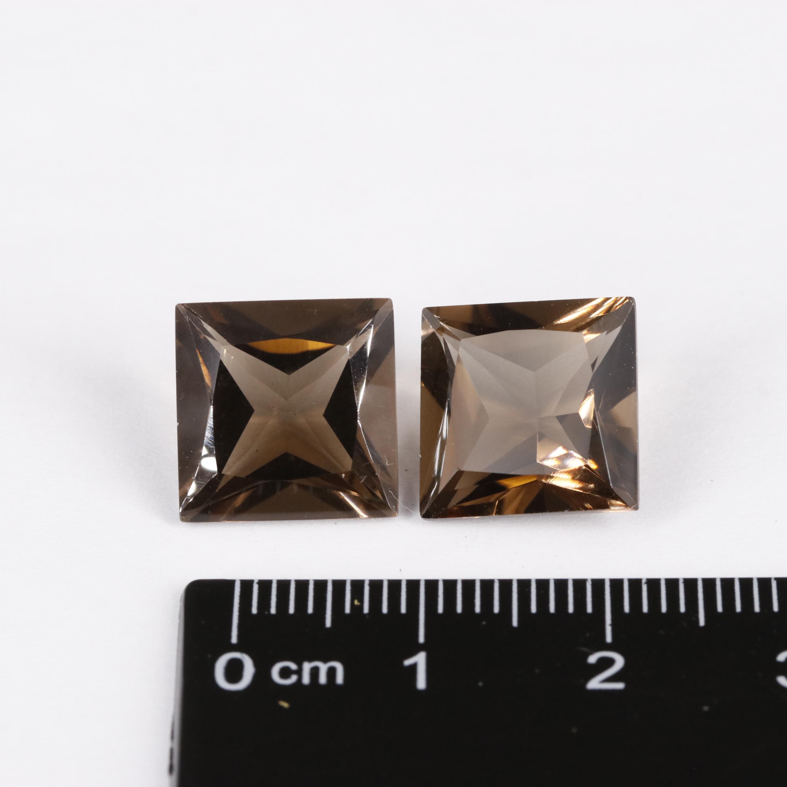 Loose 13.95 CTW Smoky Quartz