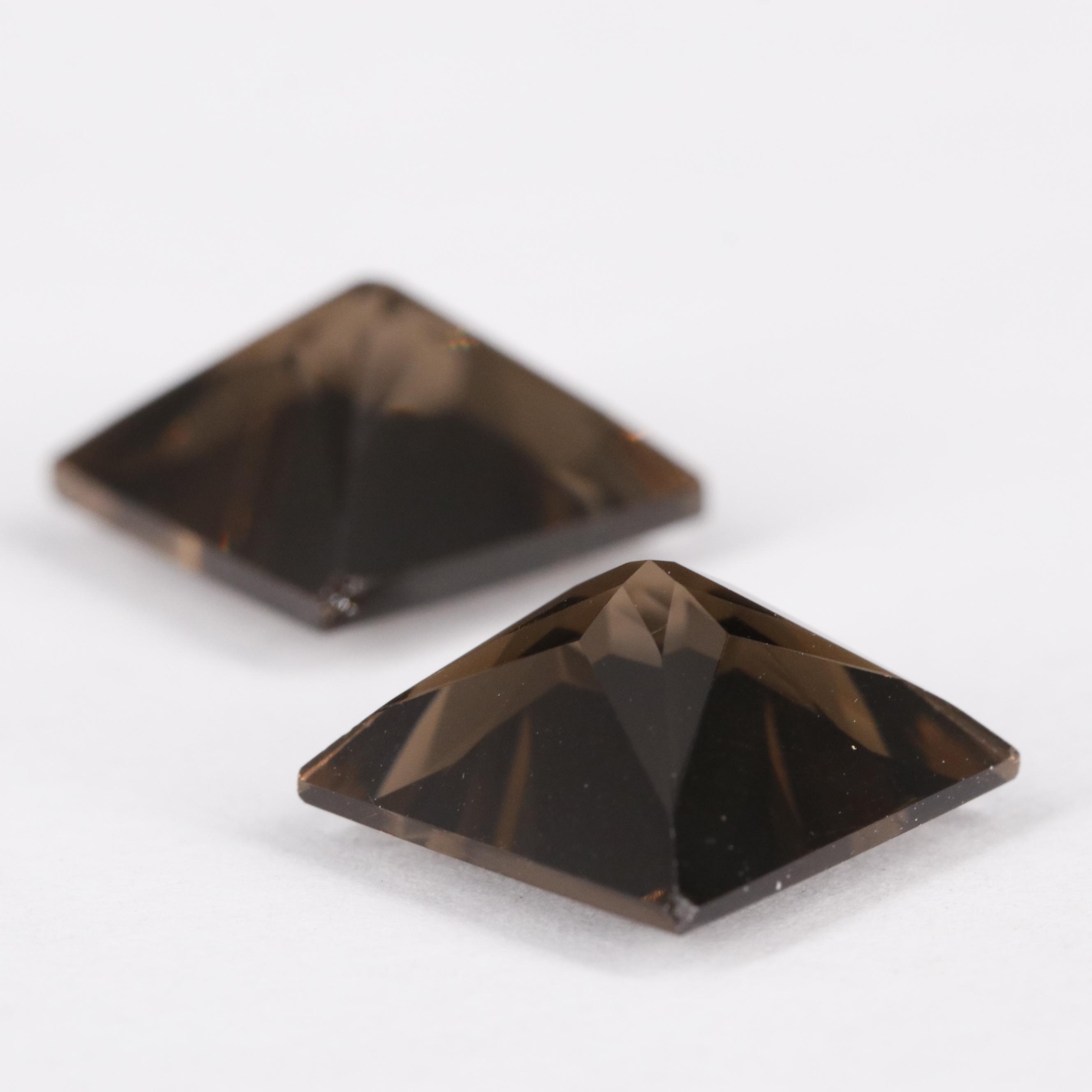 Loose 13.95 CTW Smoky Quartz