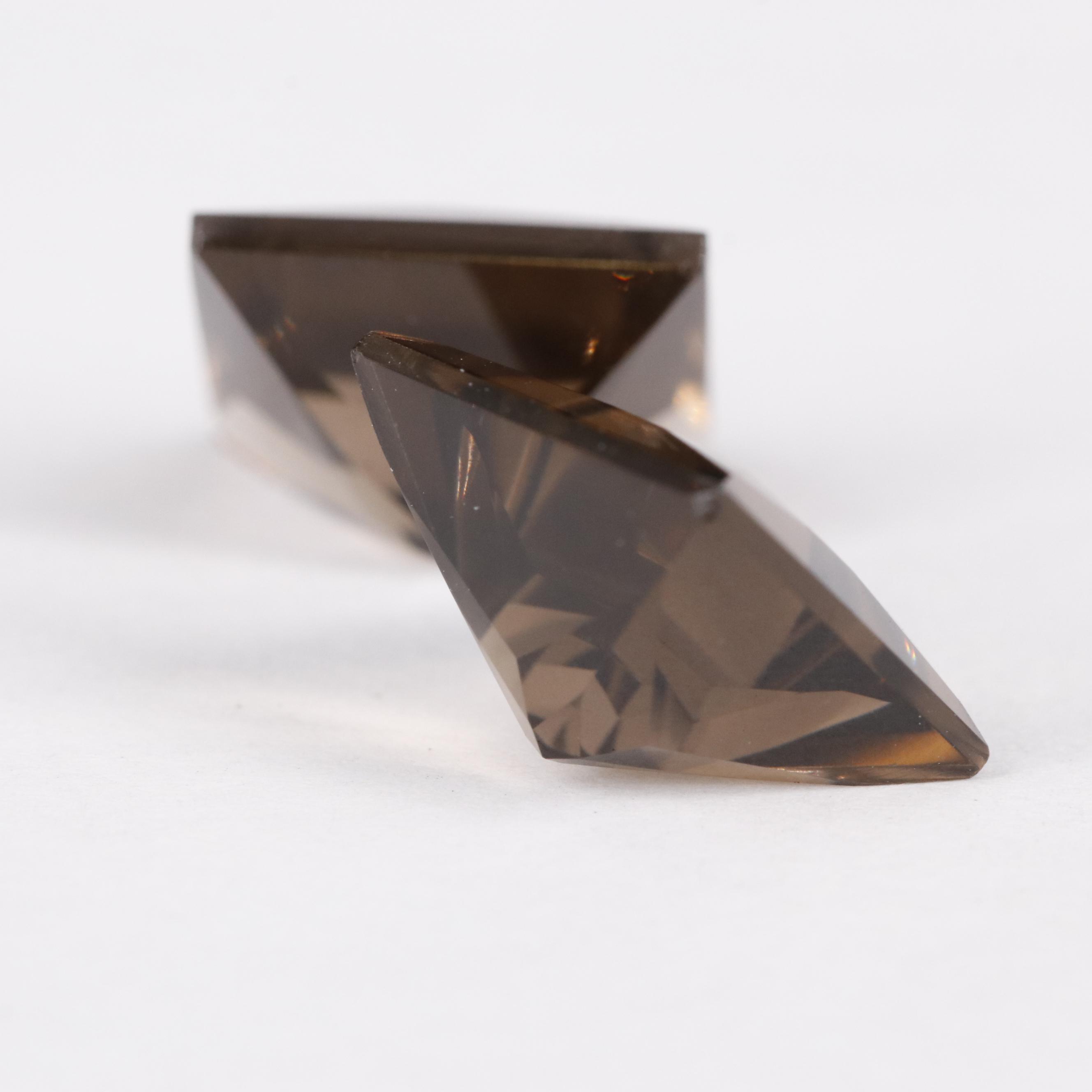 Loose 13.95 CTW Smoky Quartz