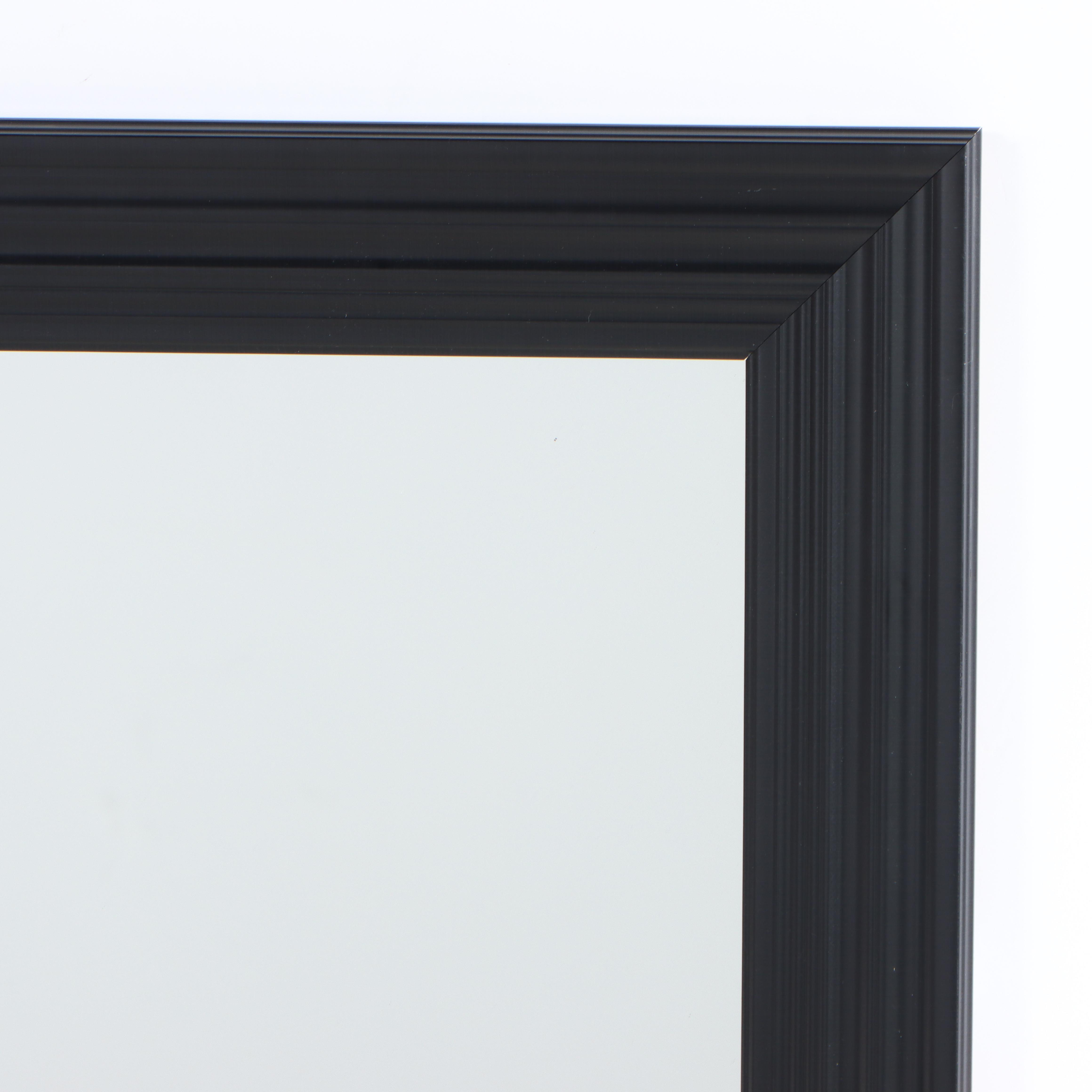 Home Depot "Home Decorators Collection" Black Molded Plastic Mirror