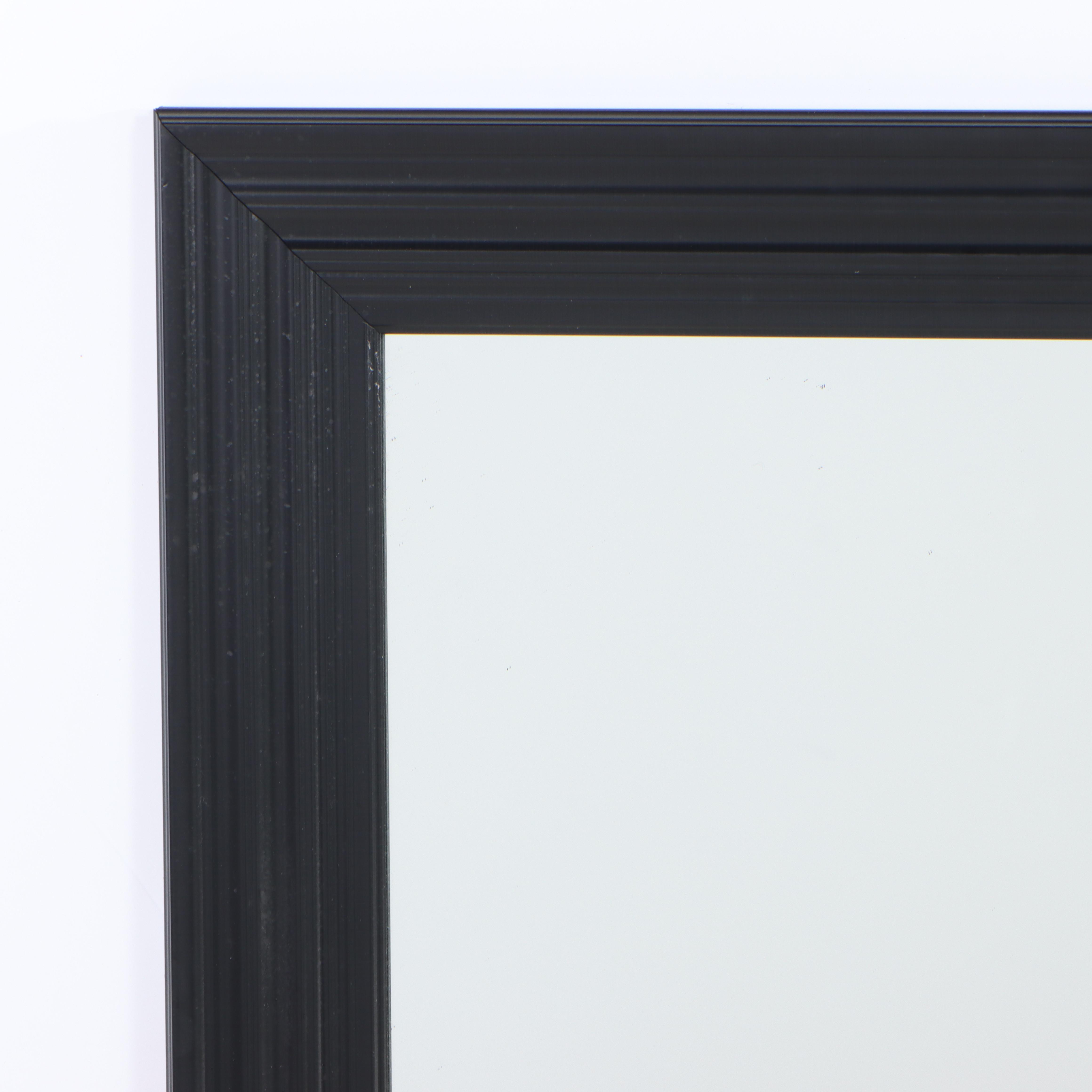 Home Depot "Home Decorators Collection" Black Molded Plastic Mirror