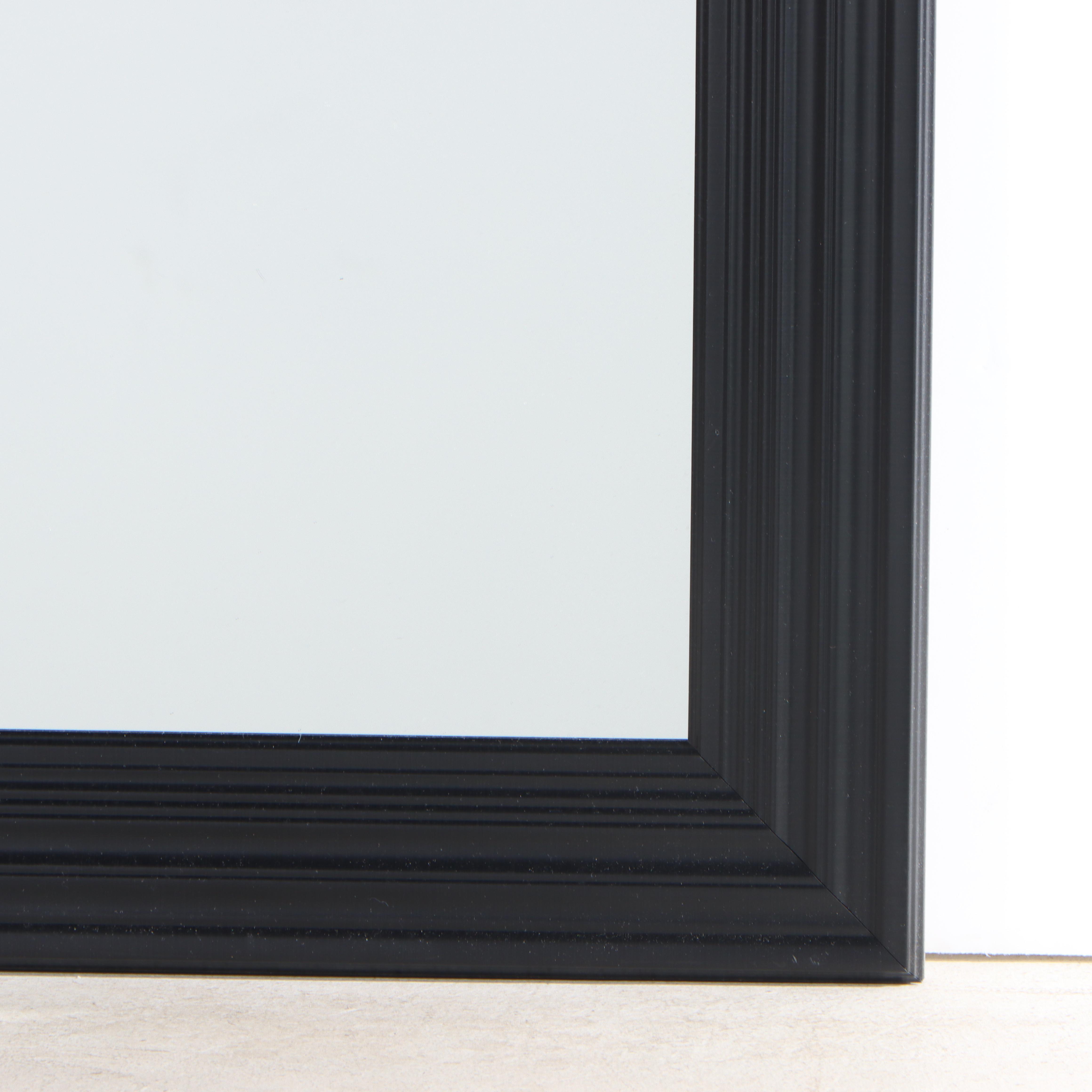 Home Depot "Home Decorators Collection" Black Molded Plastic Mirror