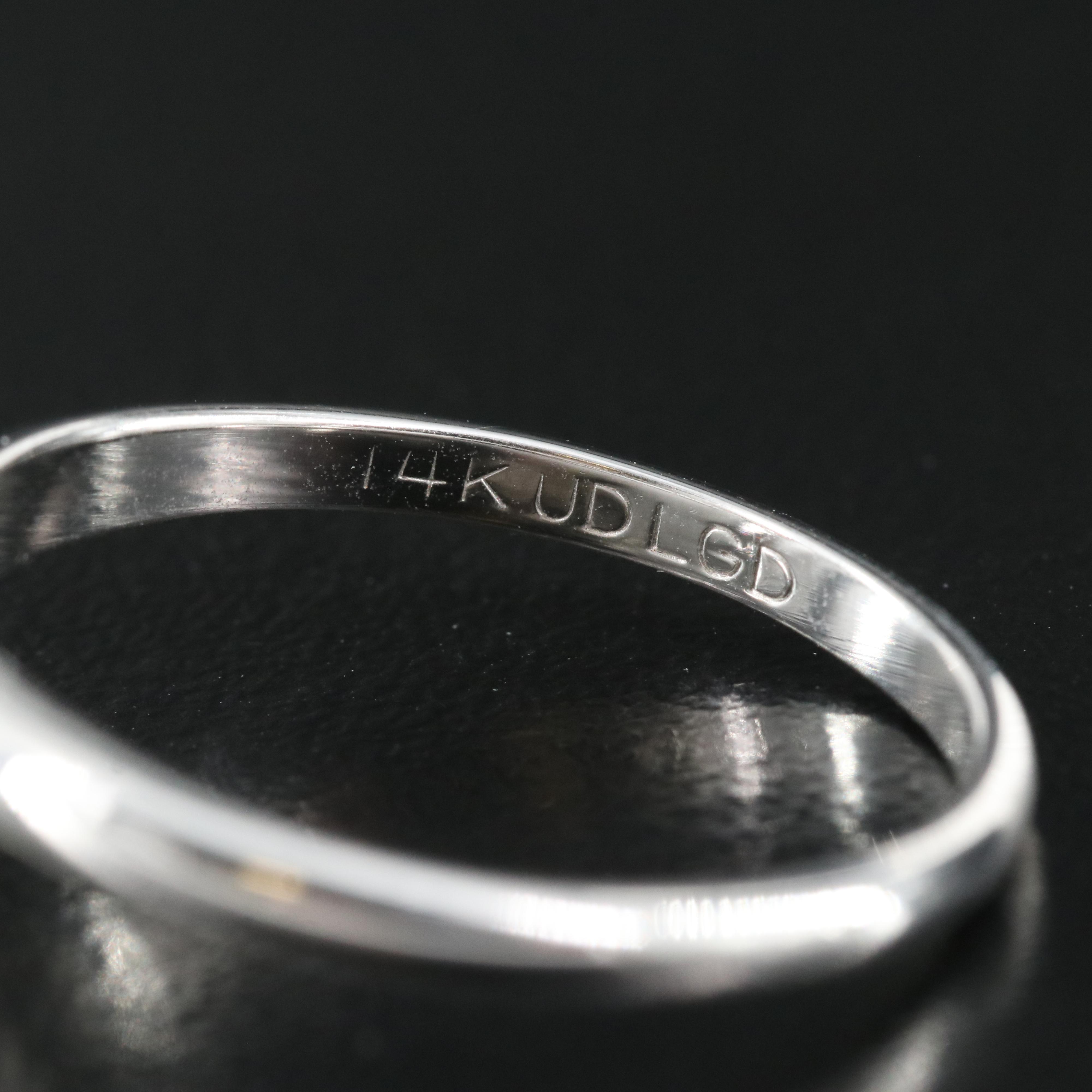 14K 1.30 CT Lab Grown Diamond Solitaire Ring