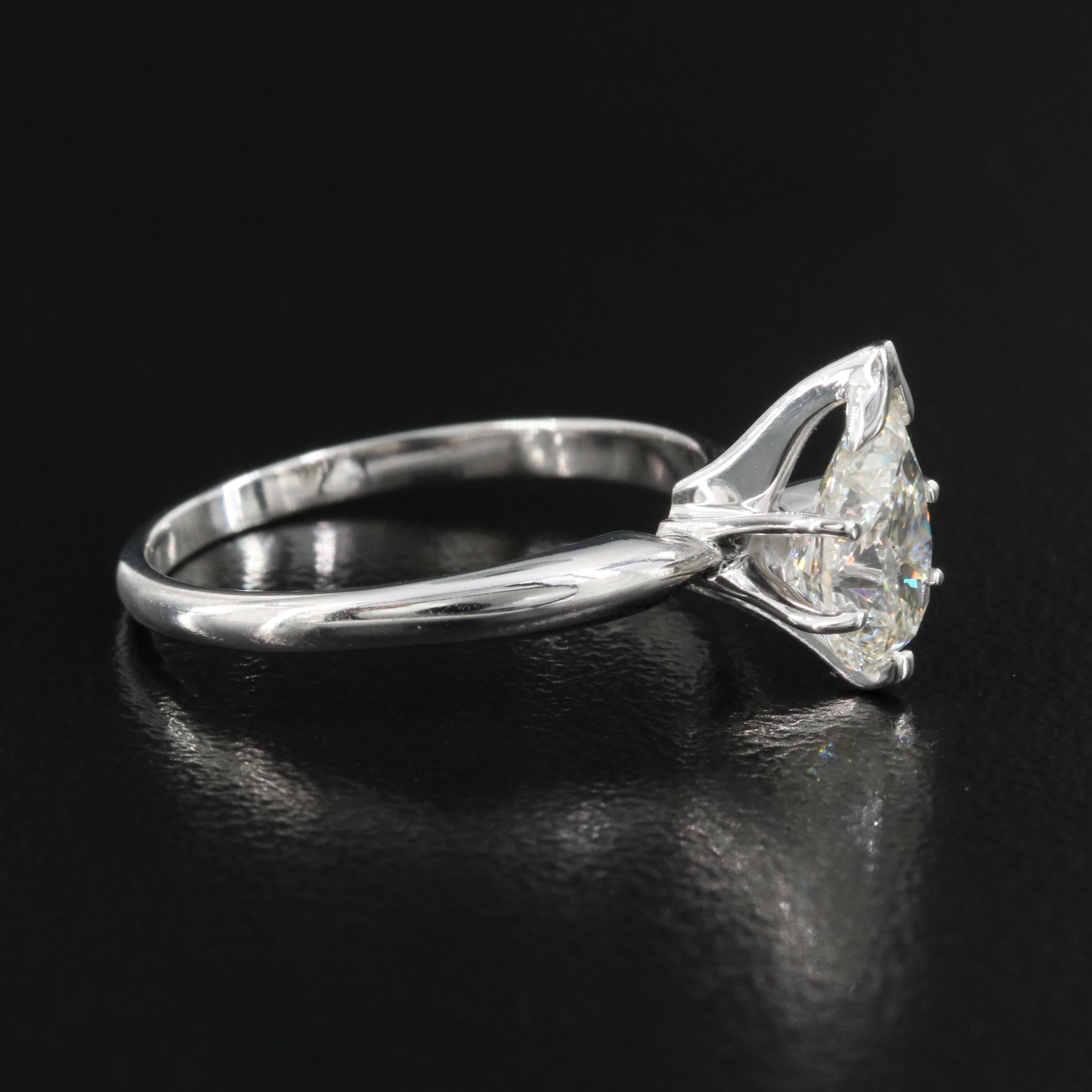 14K 1.27 CT Lab Grown Diamond Solitaire Ring