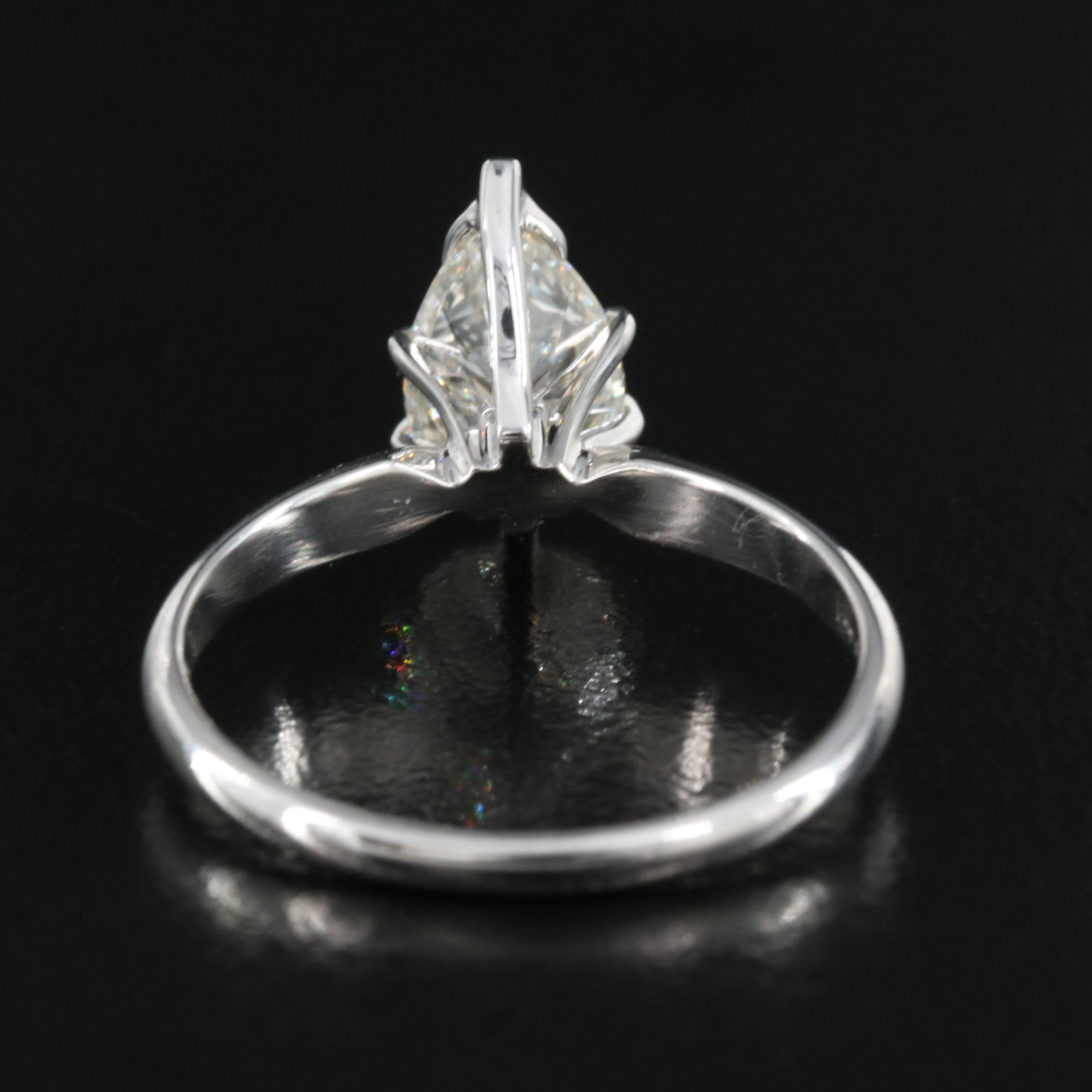 14K 1.27 CT Lab Grown Diamond Solitaire Ring