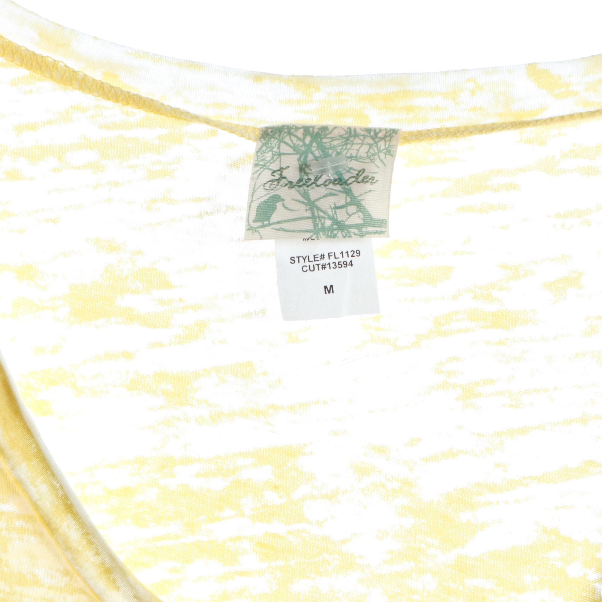 Fresh Laundry Ashley Split Neck High-Low Tank Tops and Other Tee Shirts