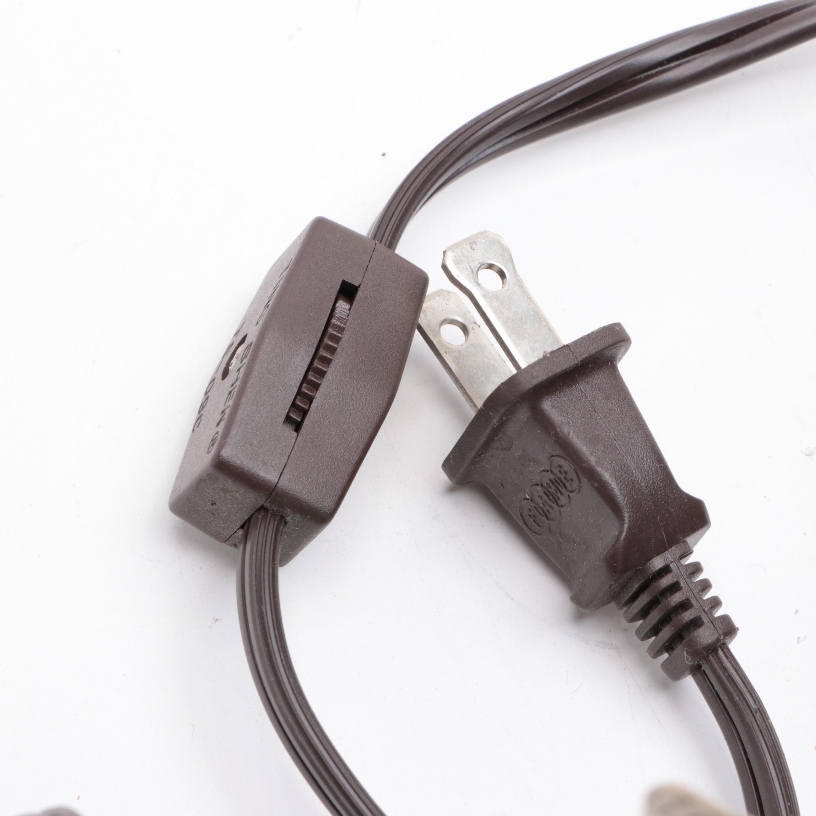 Slag Glass Teapot Accent Lamp, Contemporary