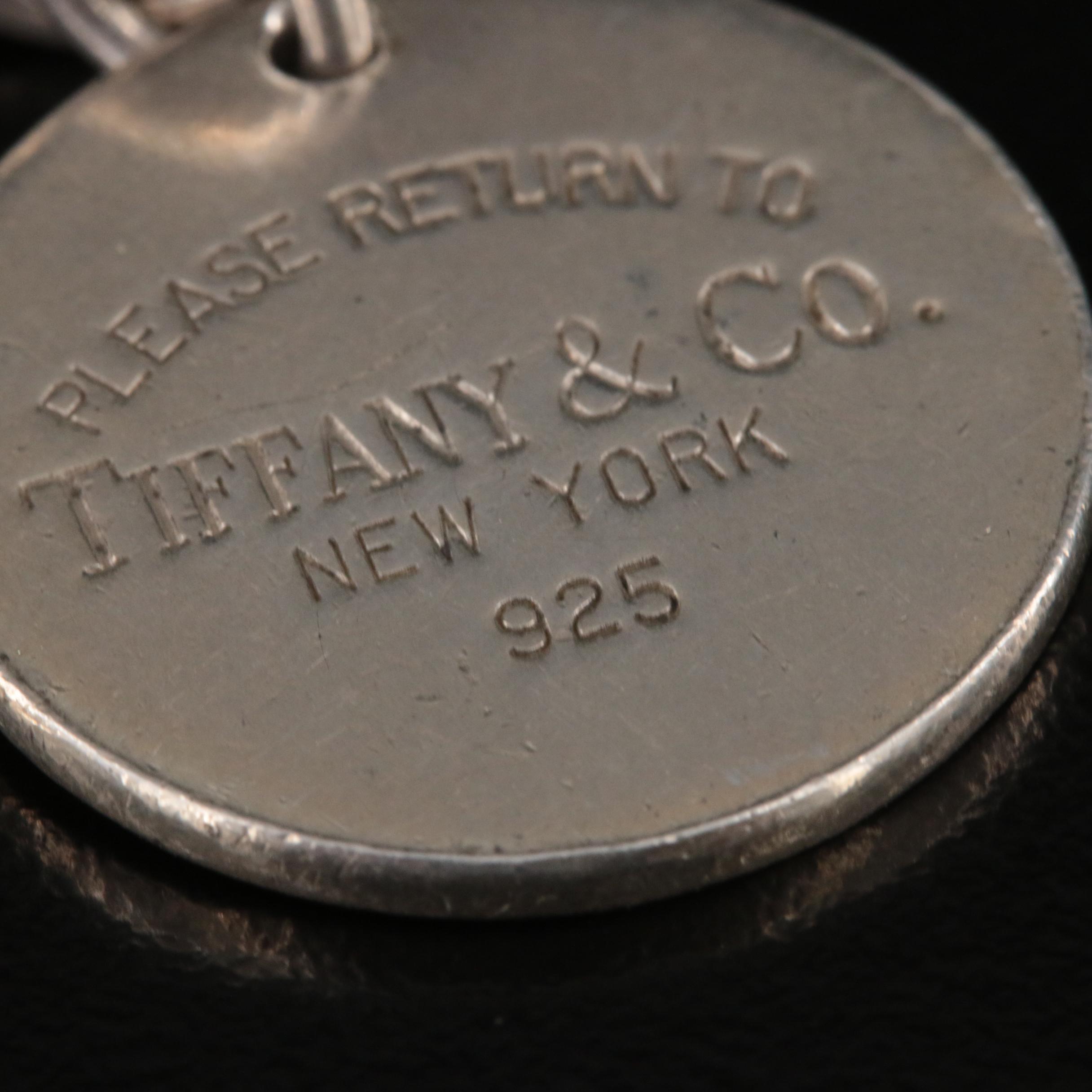 Tiffany & Co. "Please Return to Tiffany" Sterling Tag Bracelet