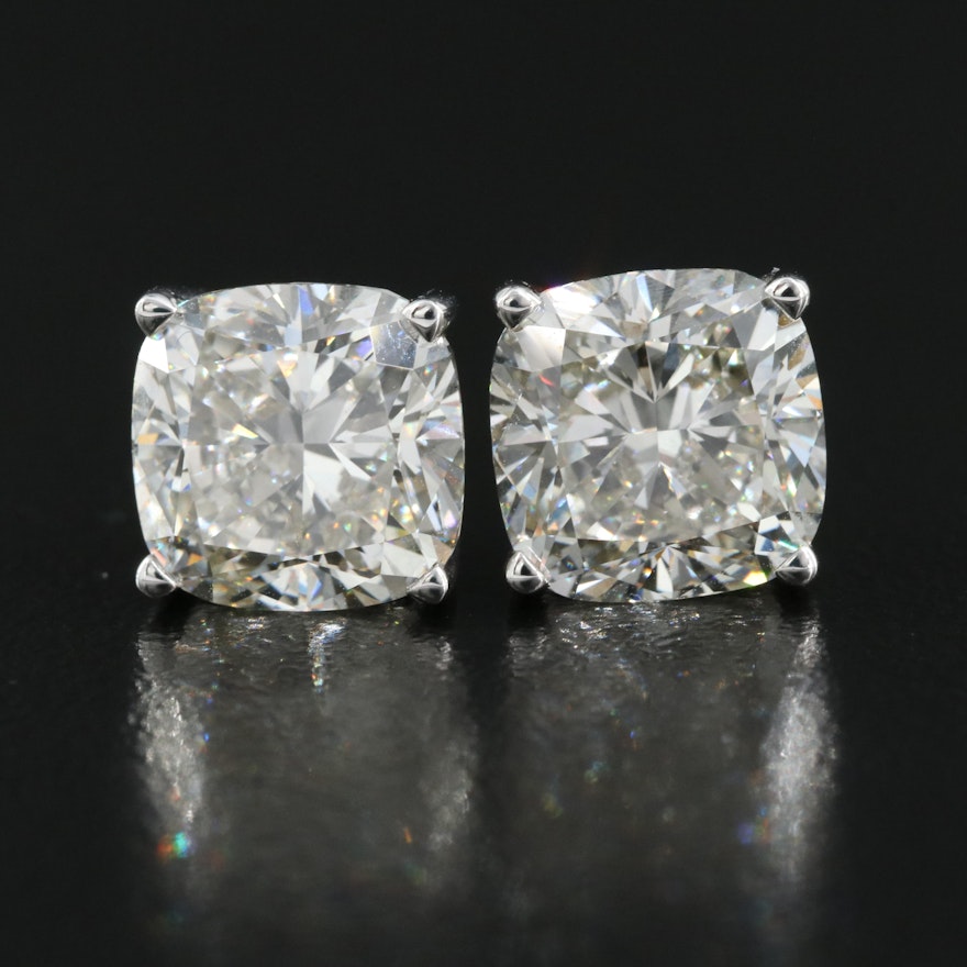 14K 8.21 CTW Lab Grown Diamond Stud Earrings