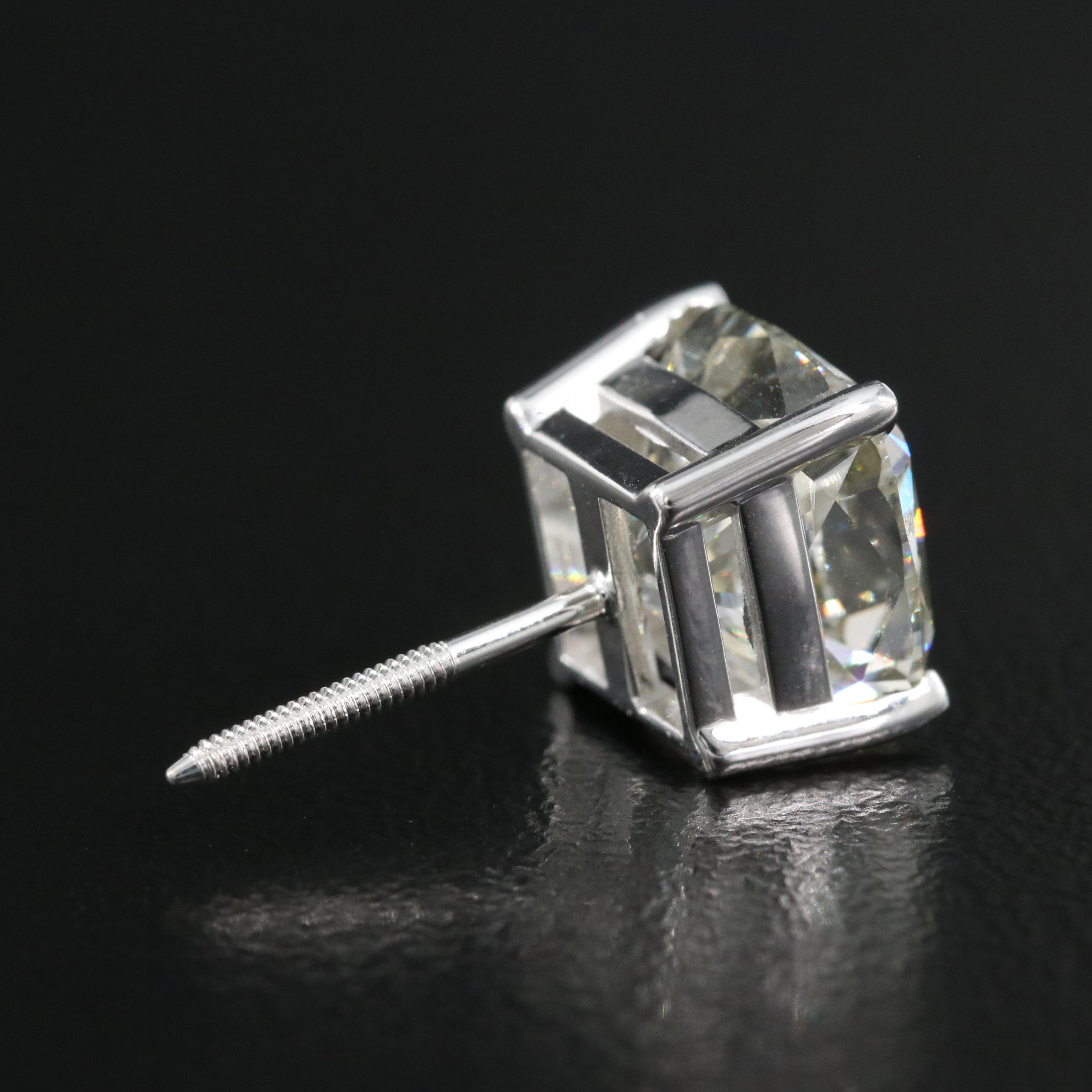 14K 8.21 CTW Lab Grown Diamond Stud Earrings