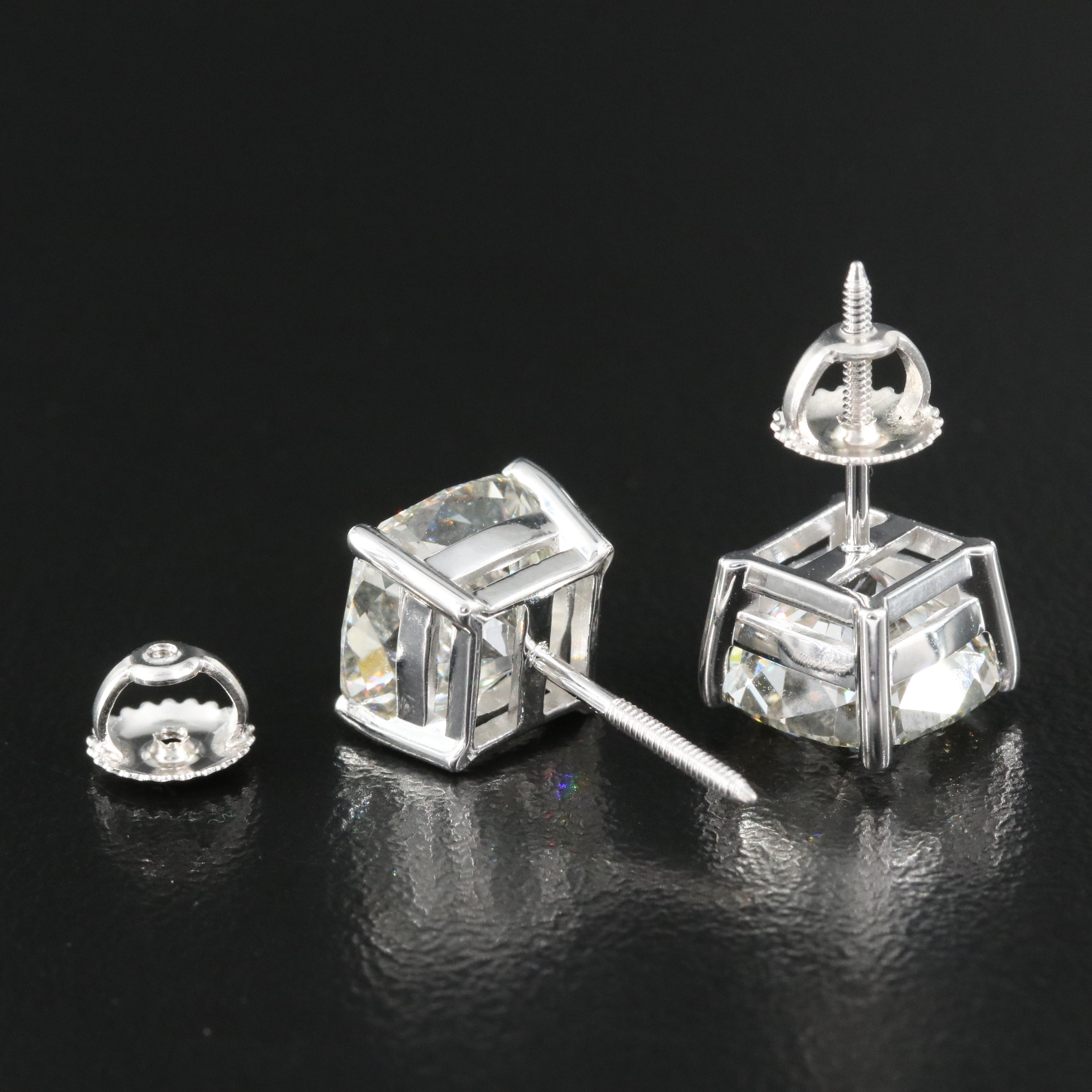 14K 8.21 CTW Lab Grown Diamond Stud Earrings