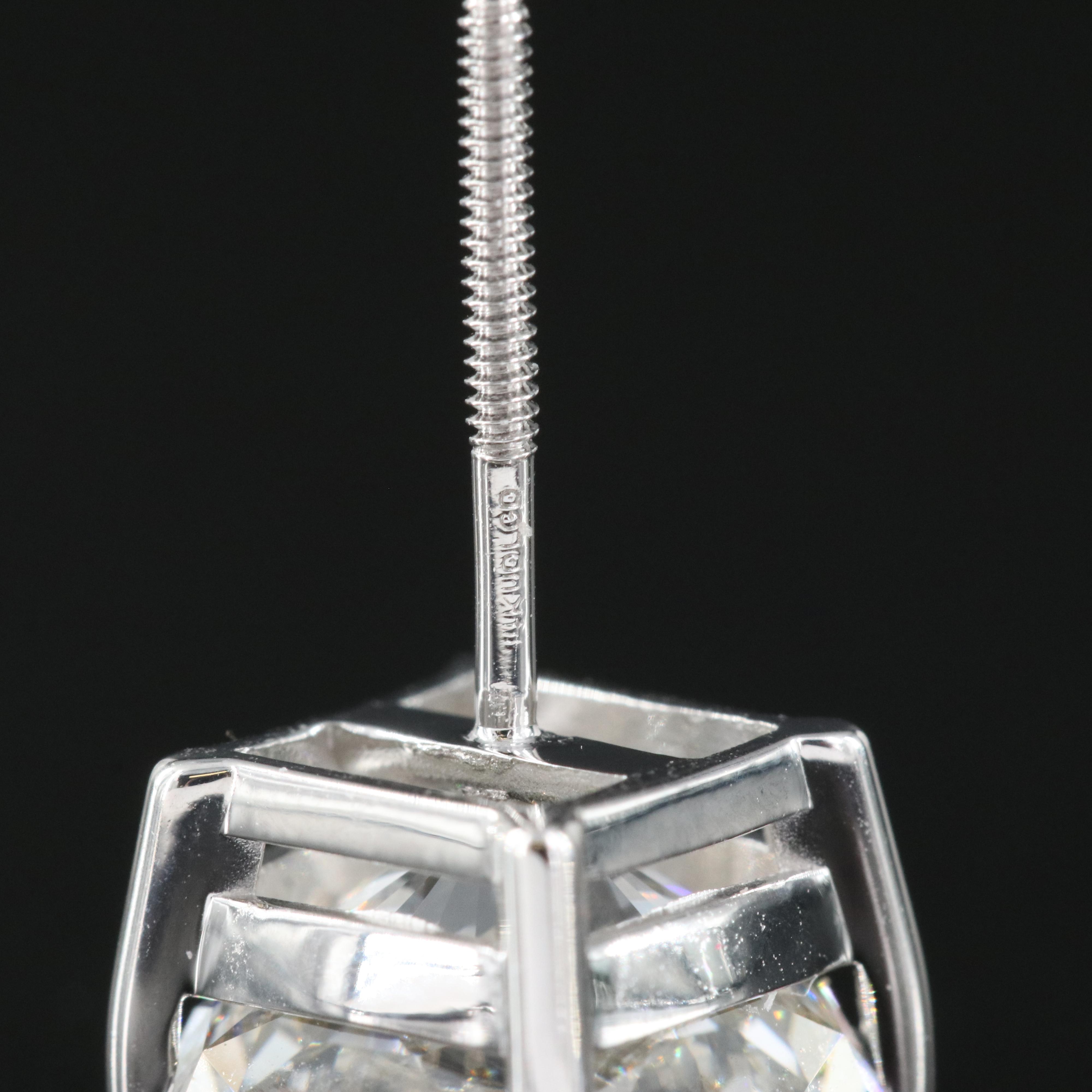 14K 8.21 CTW Lab Grown Diamond Stud Earrings