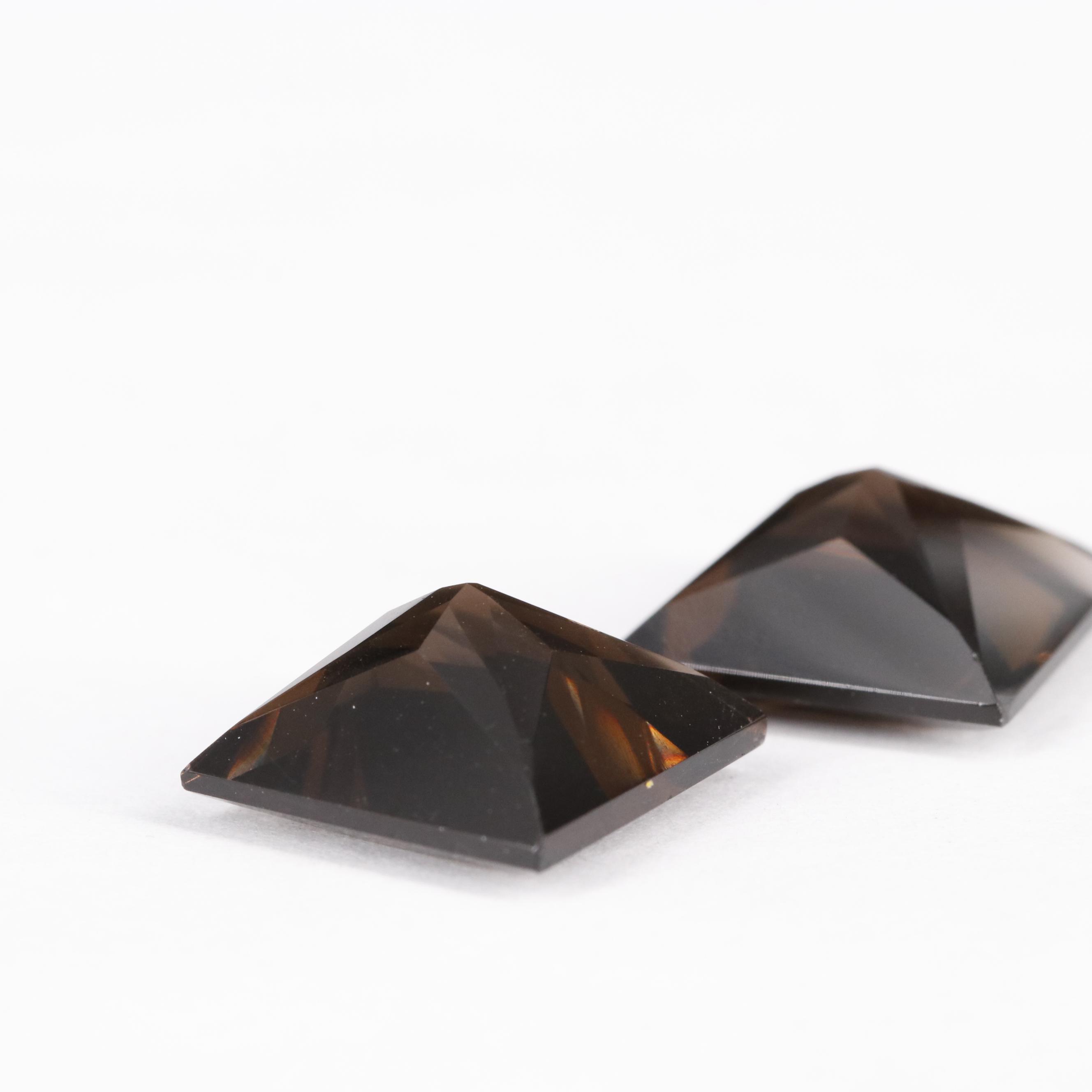 Loose 12.80 CTW Smoky Quartz