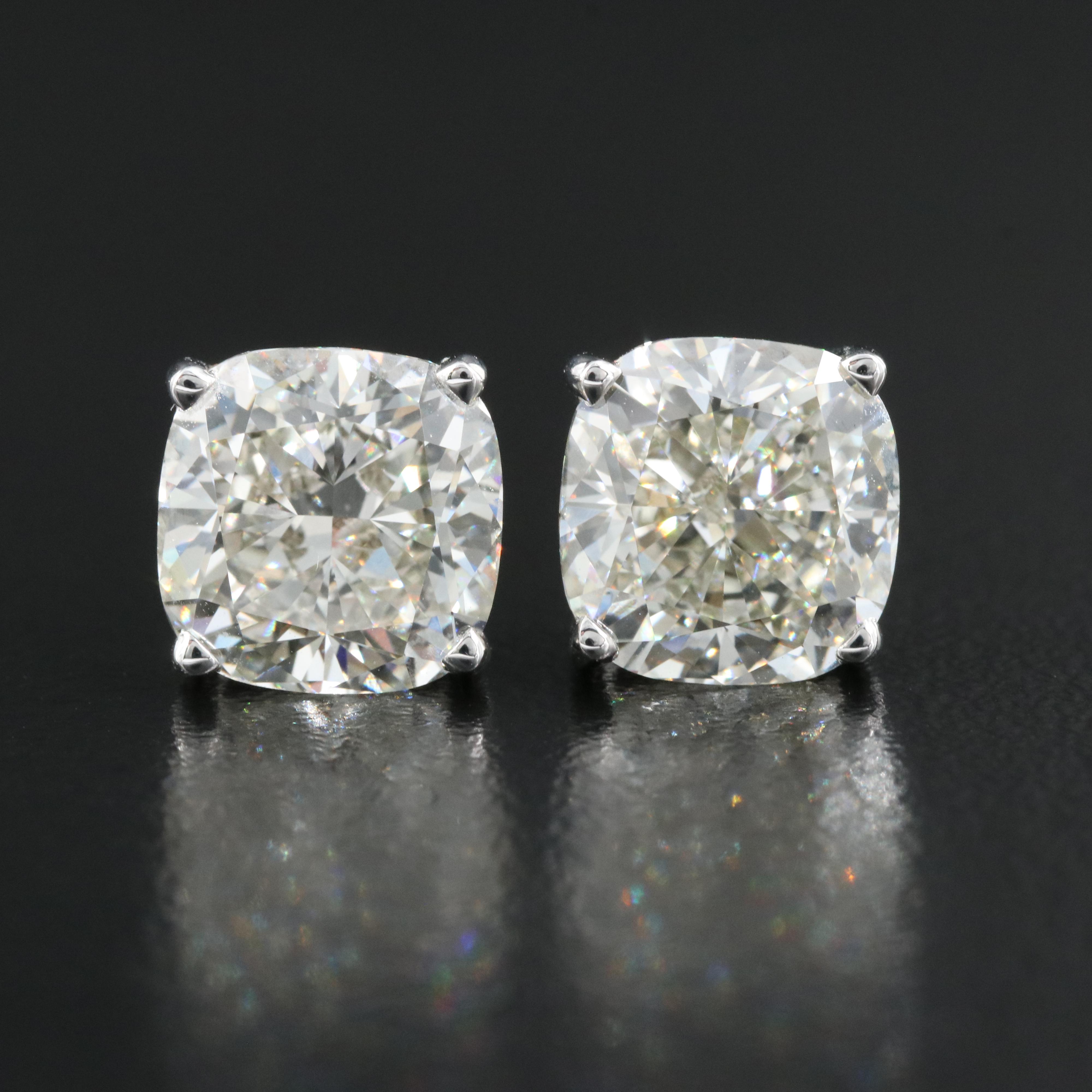 14K 8.33 CTW Lab Grown Diamond Stud Earrings