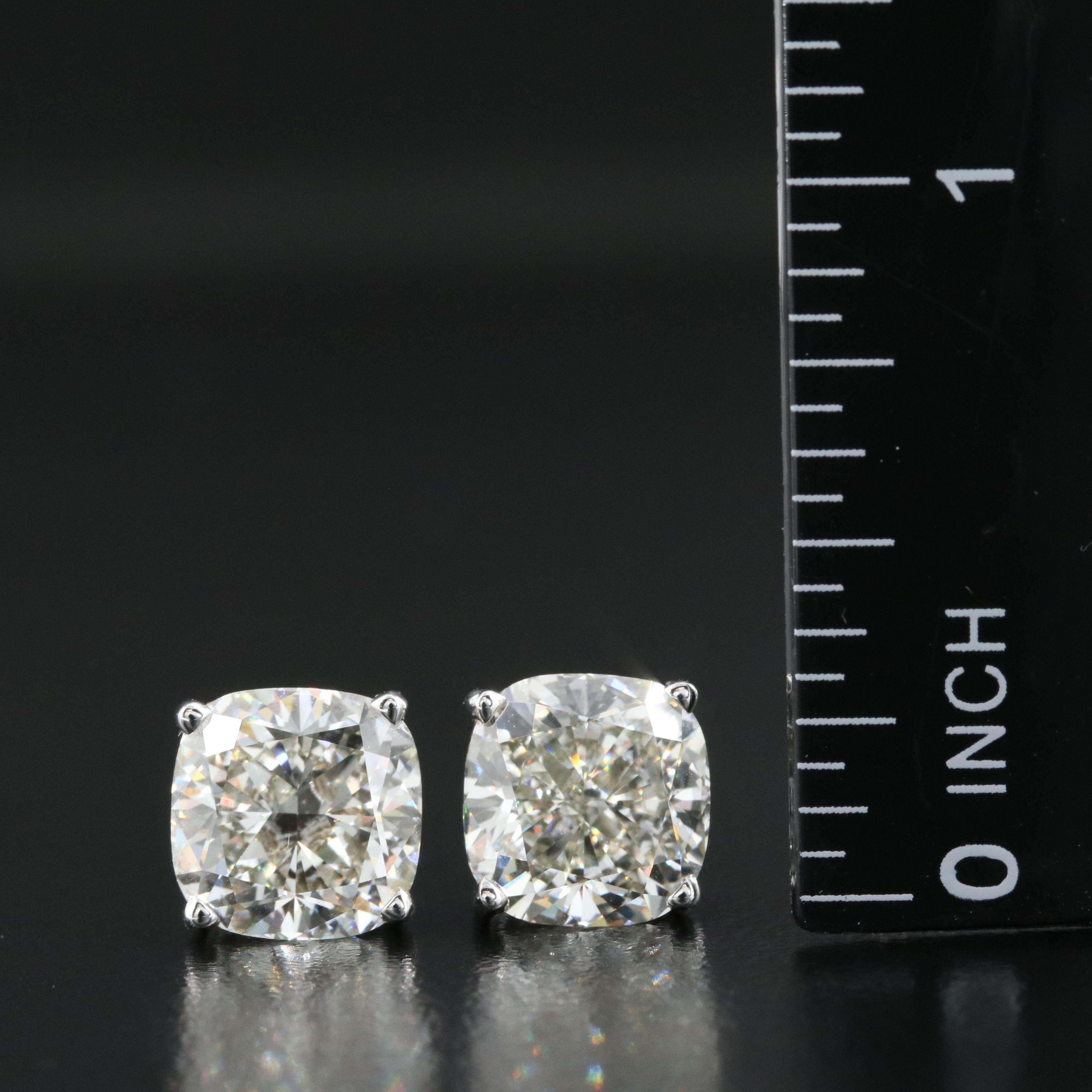 14K 8.33 CTW Lab Grown Diamond Stud Earrings