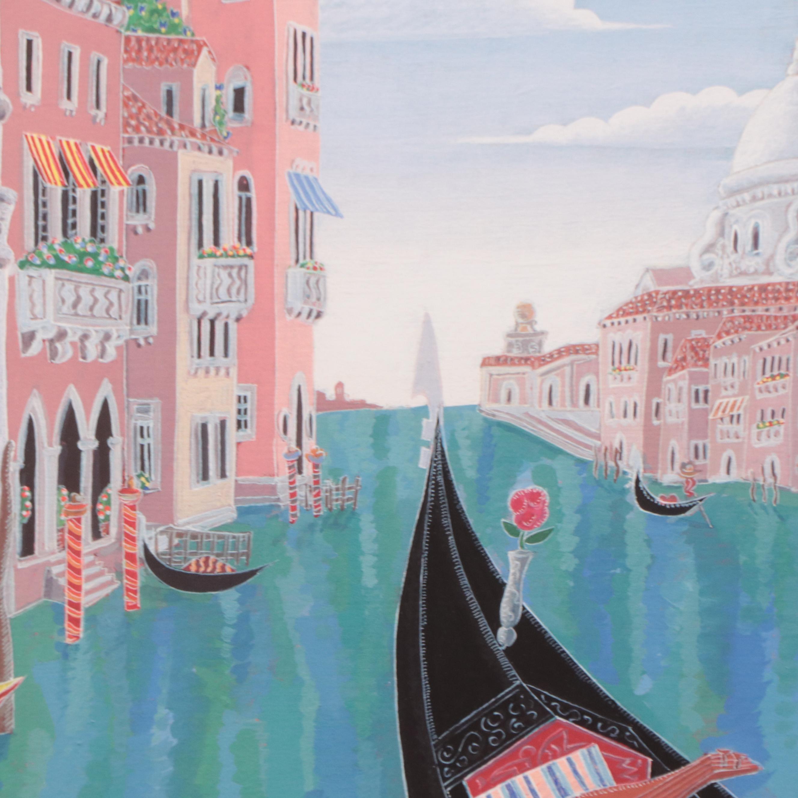 Thomas McKnight Giclée "Venetian Evening"