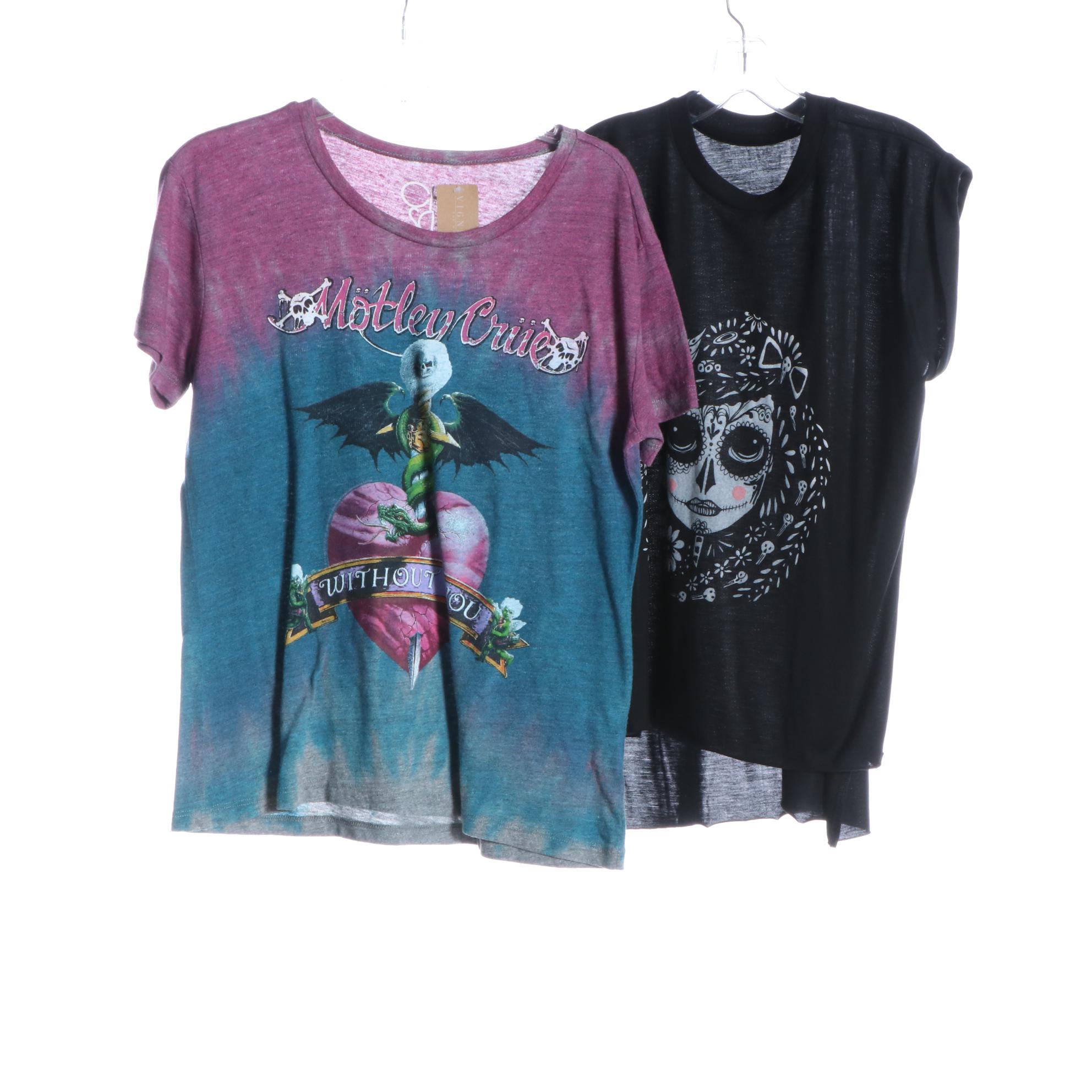 Purotatto Cut-Out Shirt and Other Printed Shirts