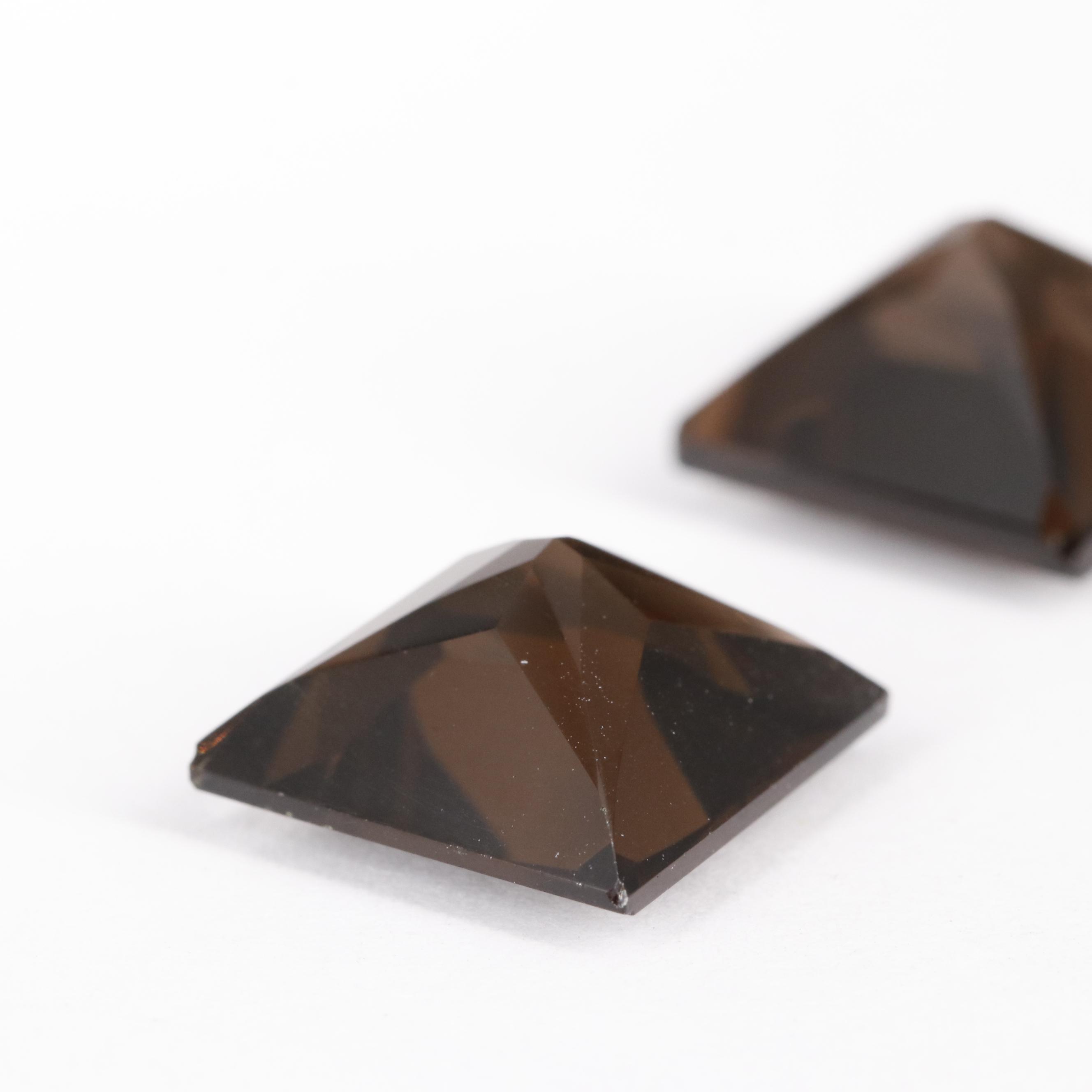 Loose 14.05 CTW Smoky Quartz