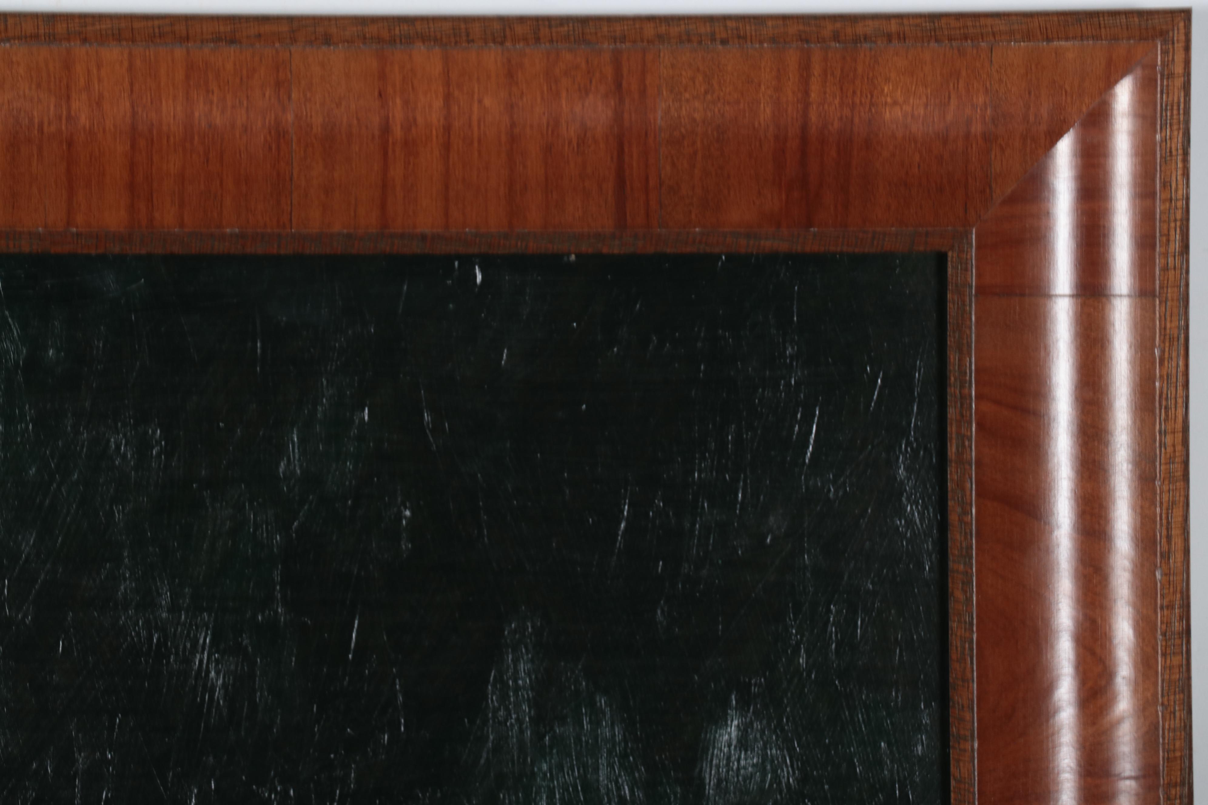 Mark Eberhard Oil Painting of Fox Kits in Nature