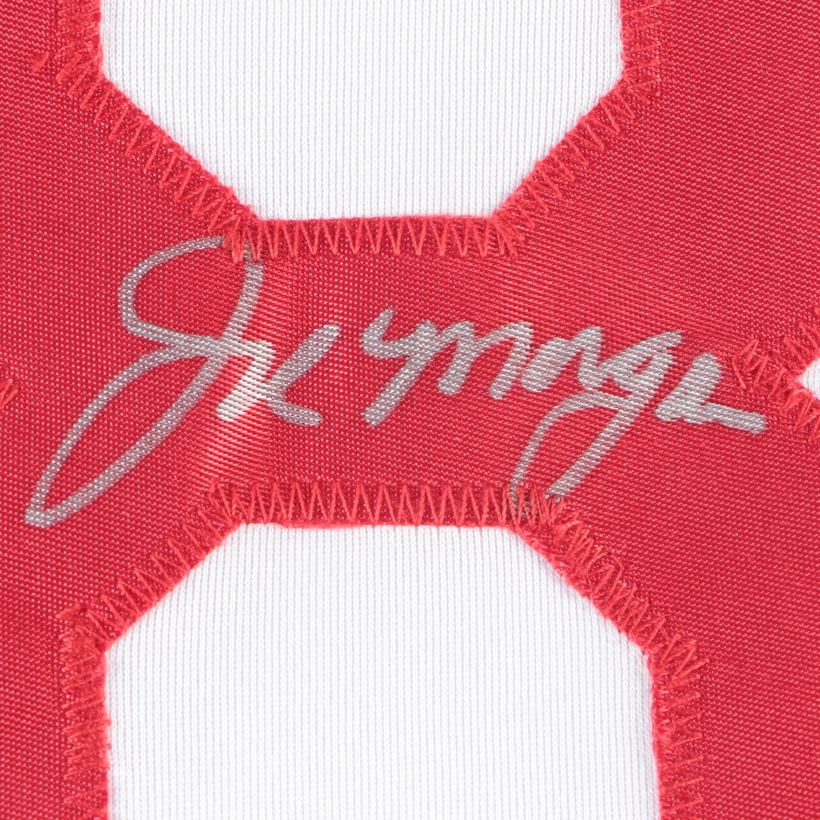 Joe Morgan Signed Cincinnati Reds Statistics Baseball Jersey